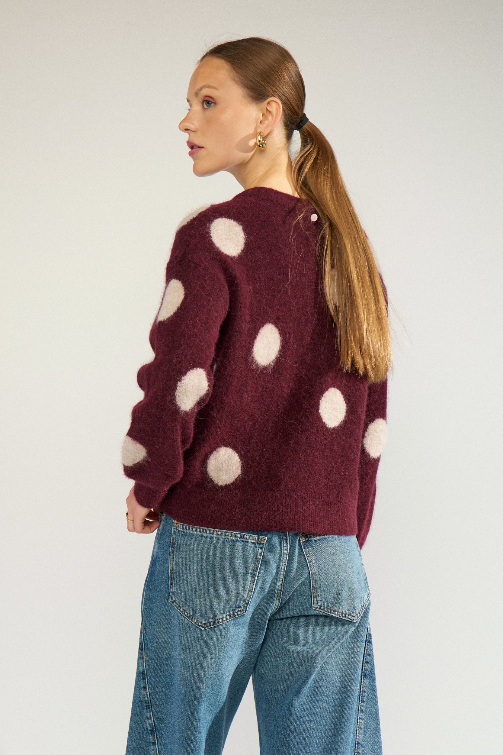 707254_2730_3 Nümph NUSURI DOT PULLOVER Fig