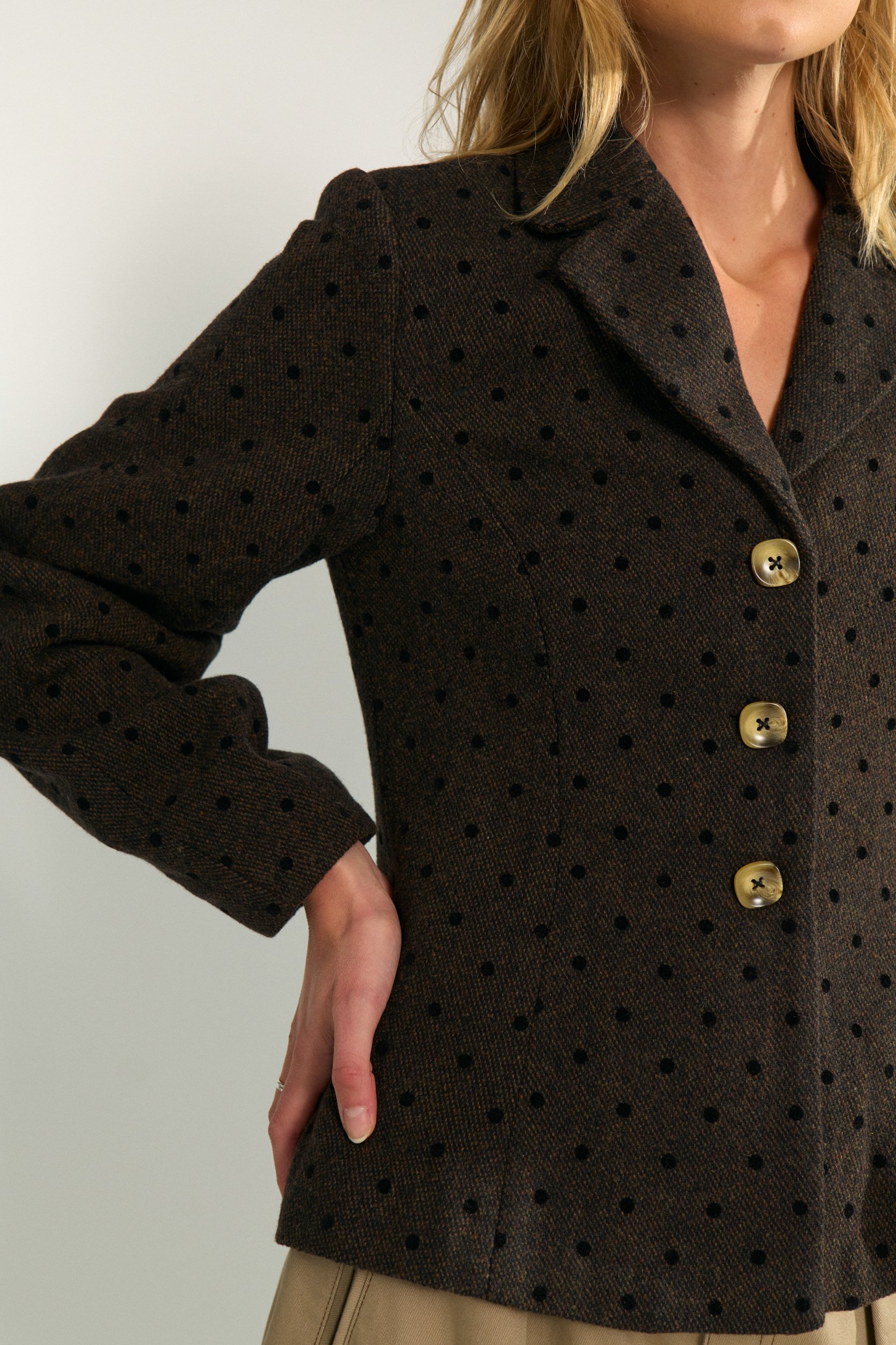 707270_5698_4 Nümph NUAMIA BLAZER Black Coffee