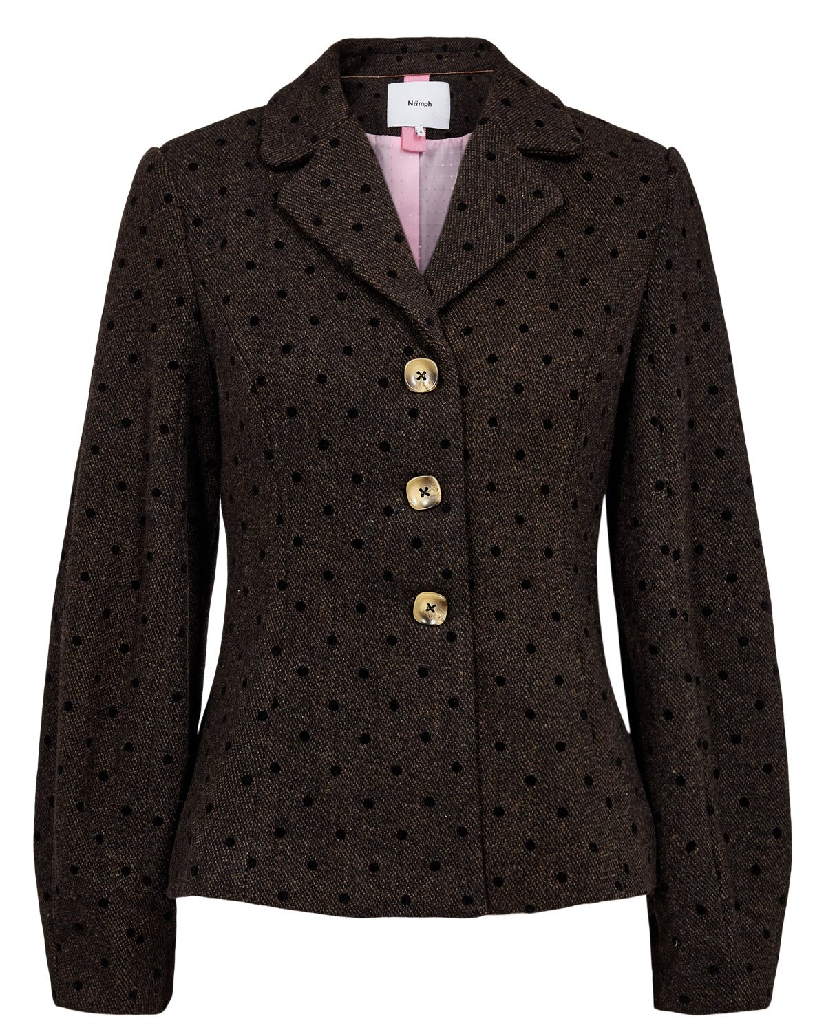 707270_5698_6 Nümph NUAMIA BLAZER Black Coffee