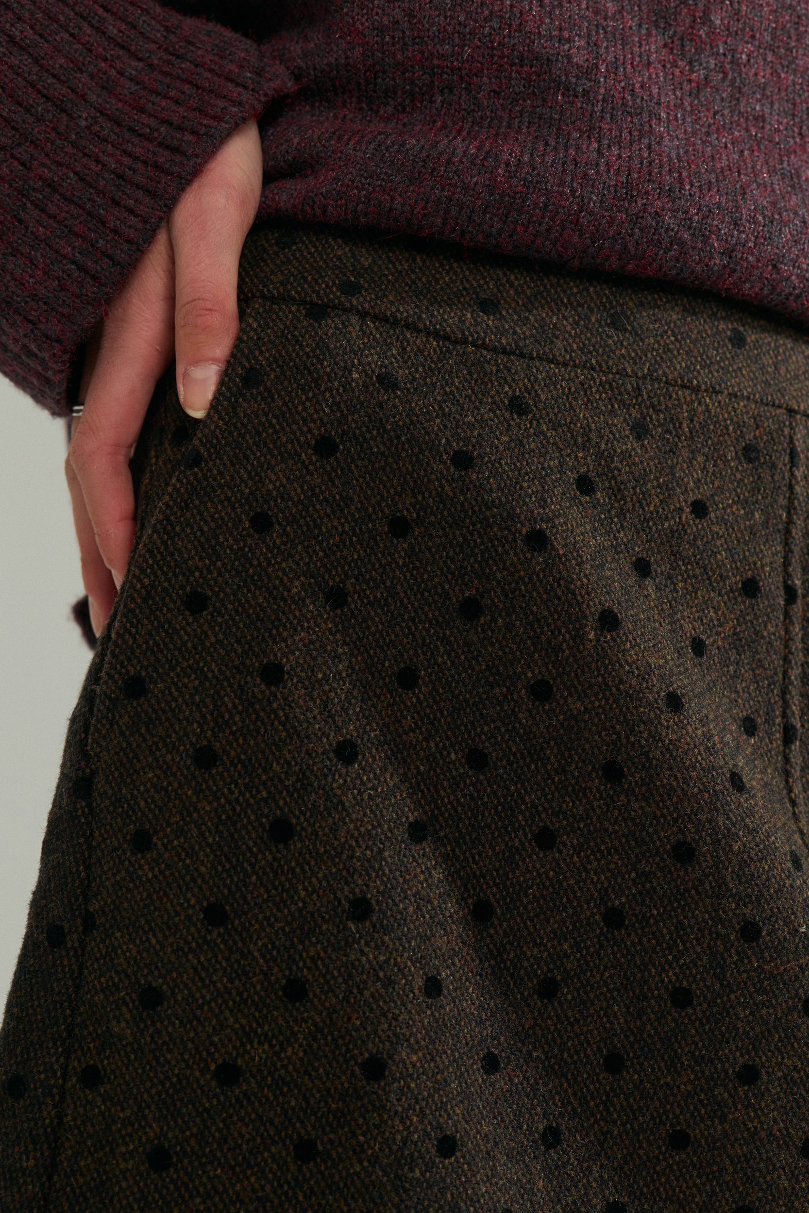 707271_5698_5 Nümph NUAMIA SKIRT Black Coffee