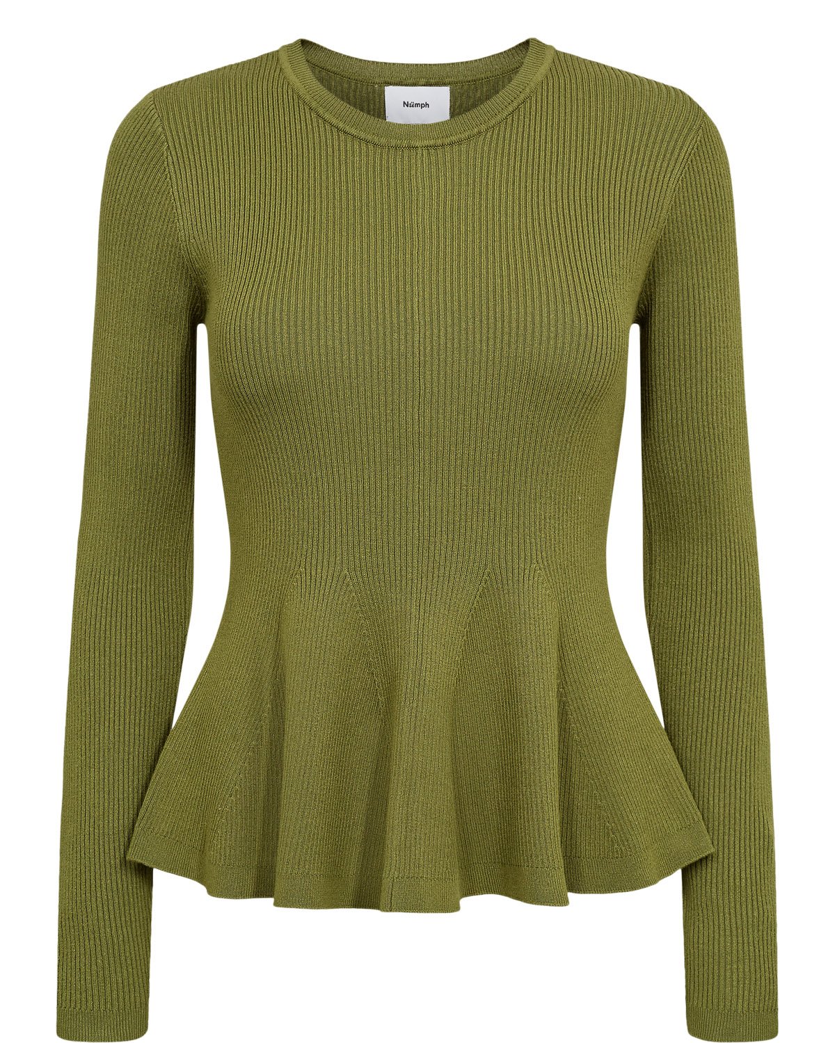 707321_4060_1 Nümph NUSIRA PULLOVER Calla Green