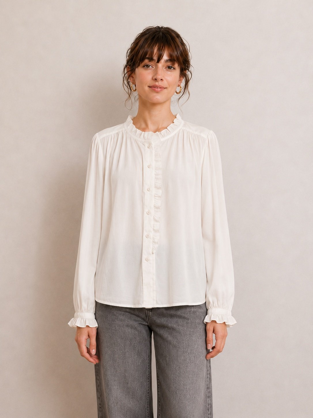 S26211052-TOSCANA_OFFWHITE_3 See U Soon Toscane Shirt Off White