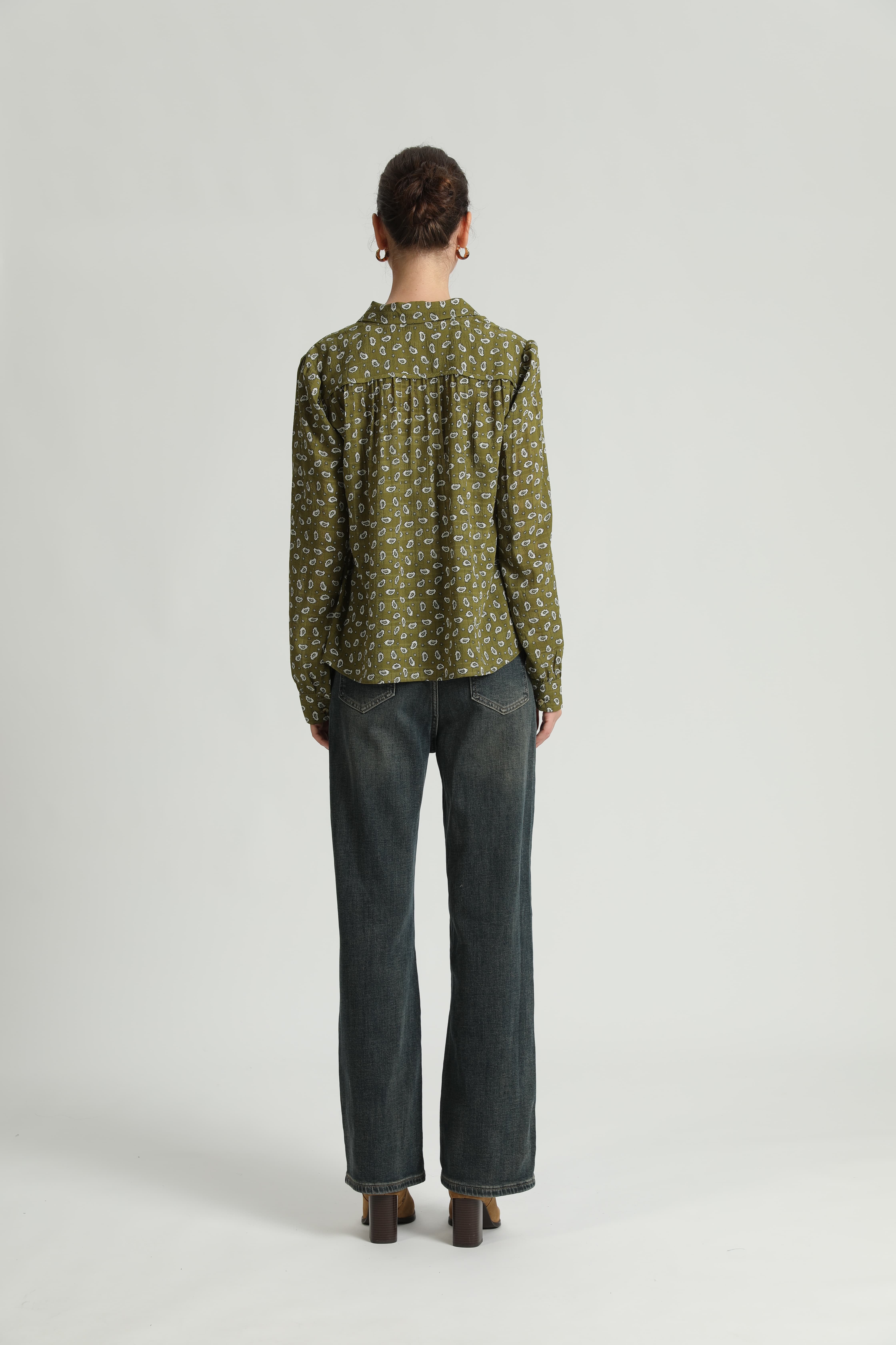 See U Soon Thea Blouse Green