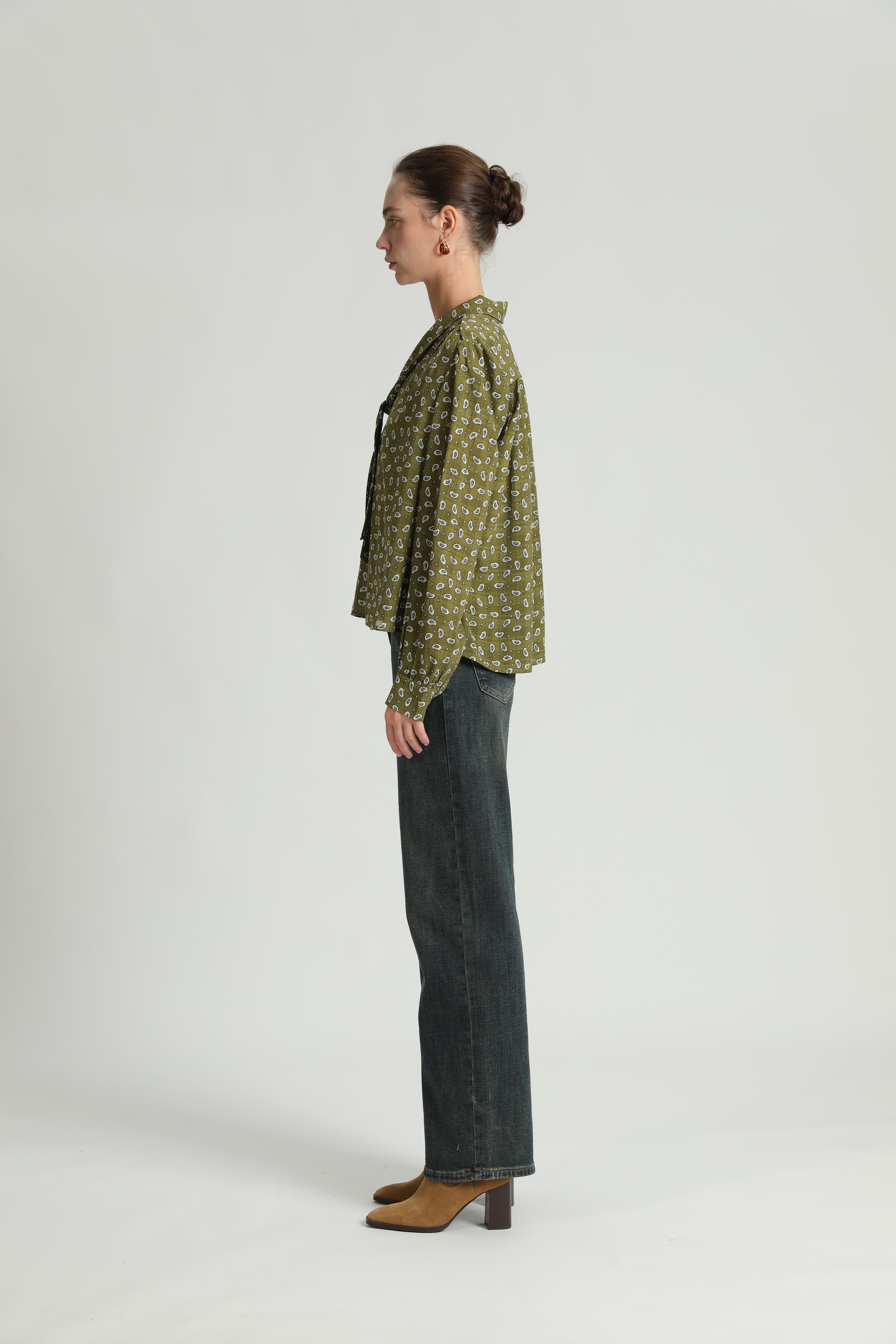See U Soon Thea Blouse Green