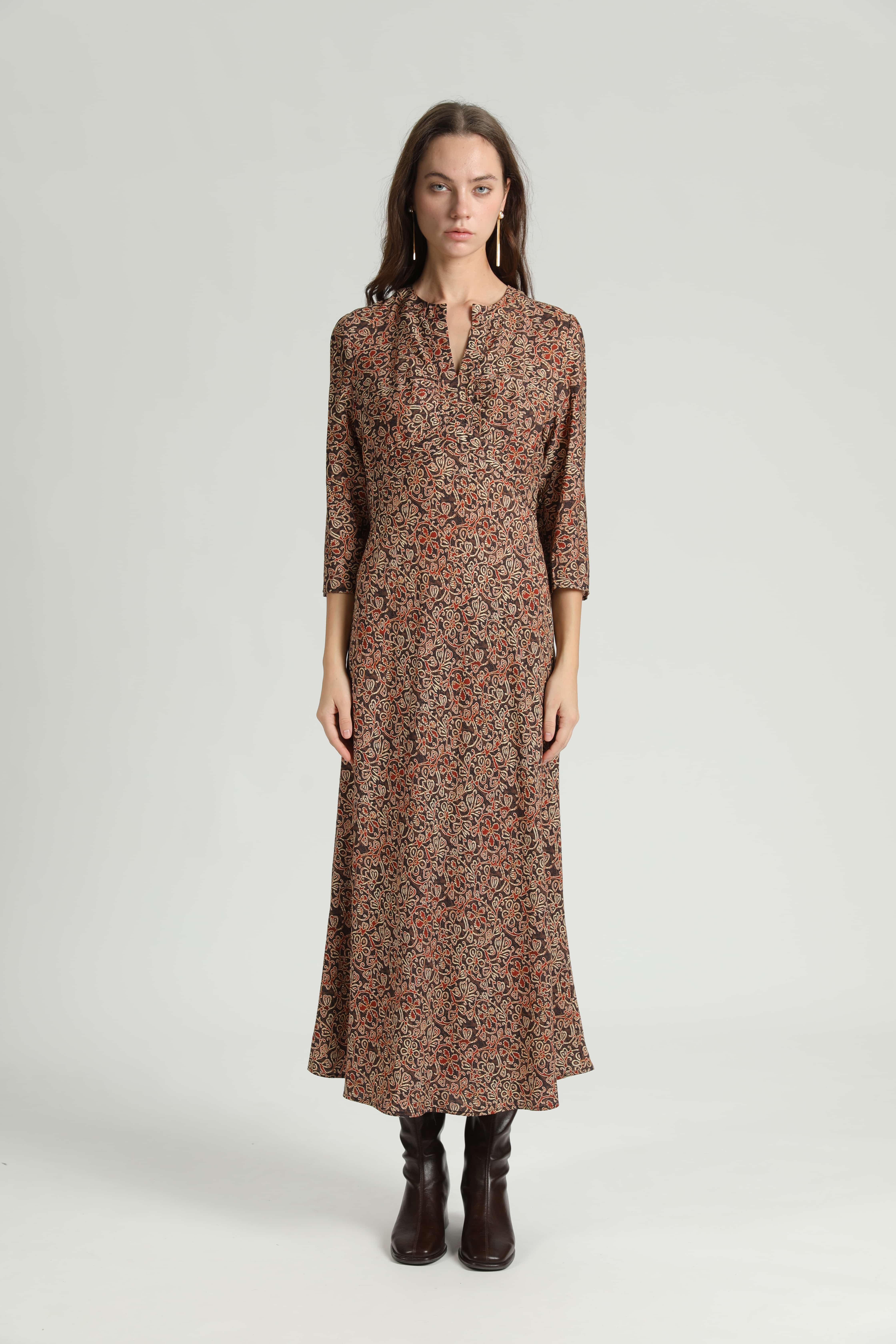 See U Soon Doume Dress Brown