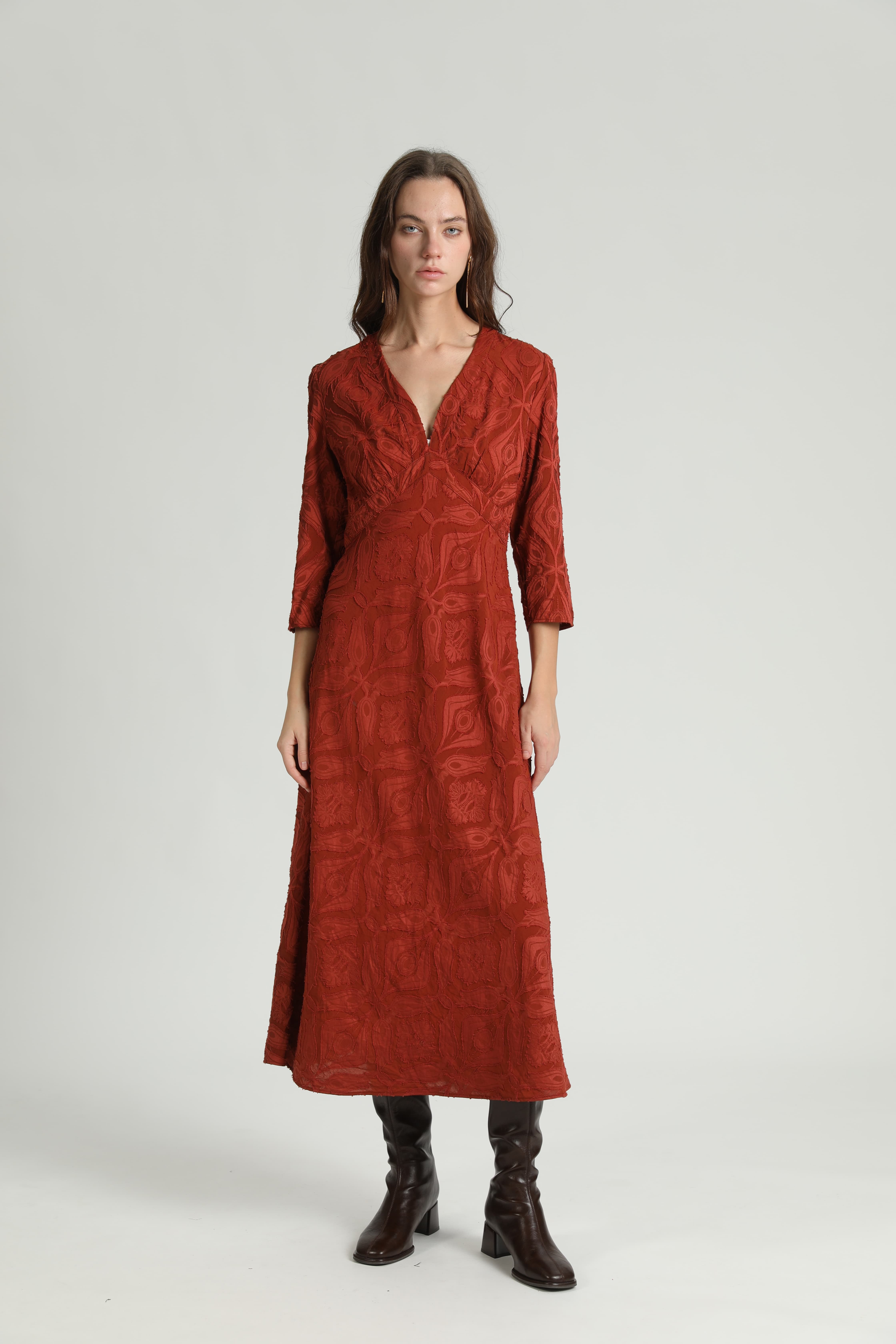 See U Soon Daria Dress Dark Orange