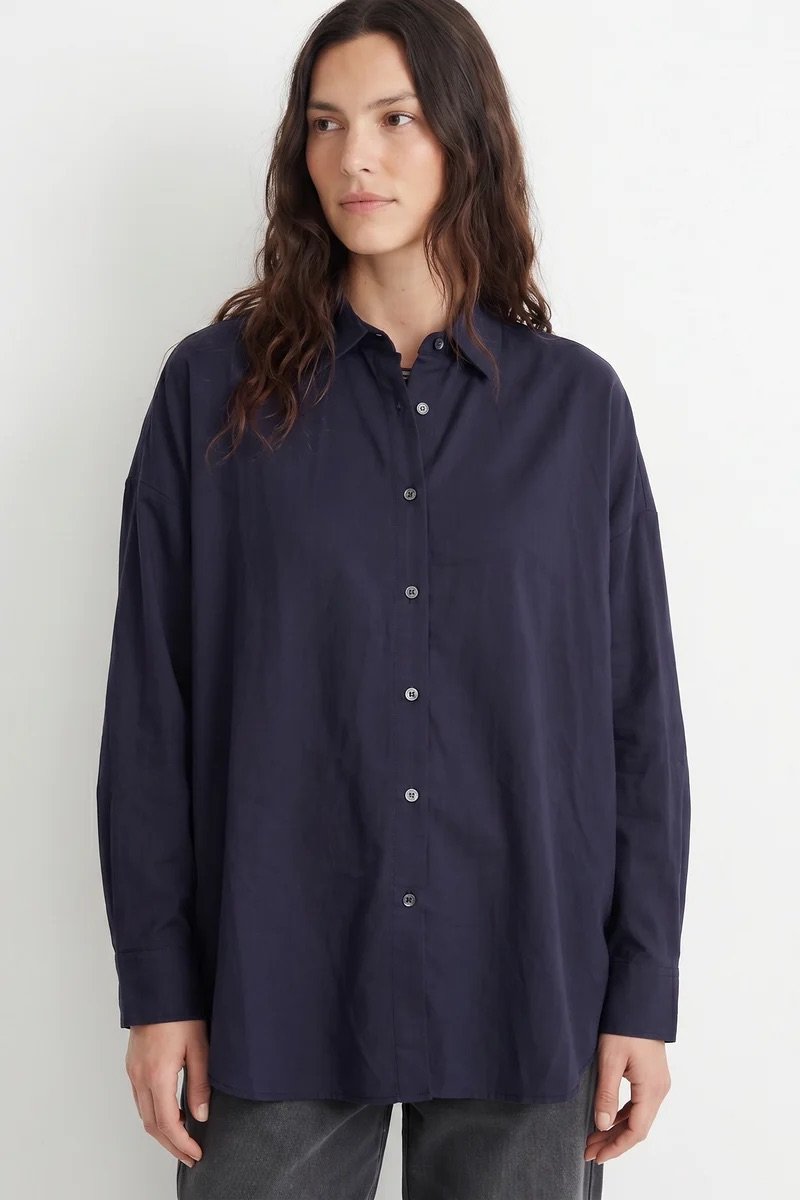 CHEMISE_ELAIA_navy_2 Artlove CHEMISE ELAIA NAVY
