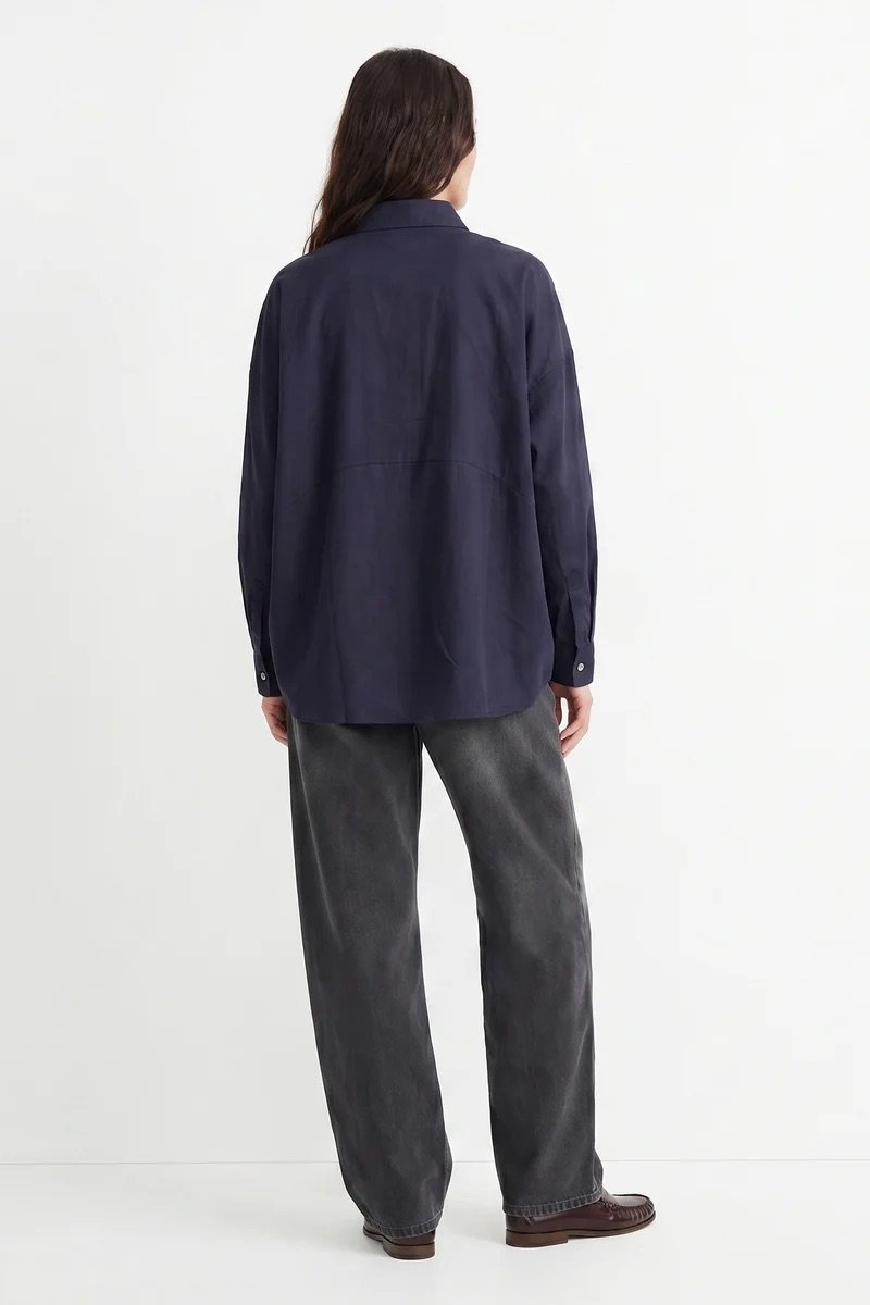 CHEMISE_ELAIA_navy_3 Artlove CHEMISE ELAIA NAVY