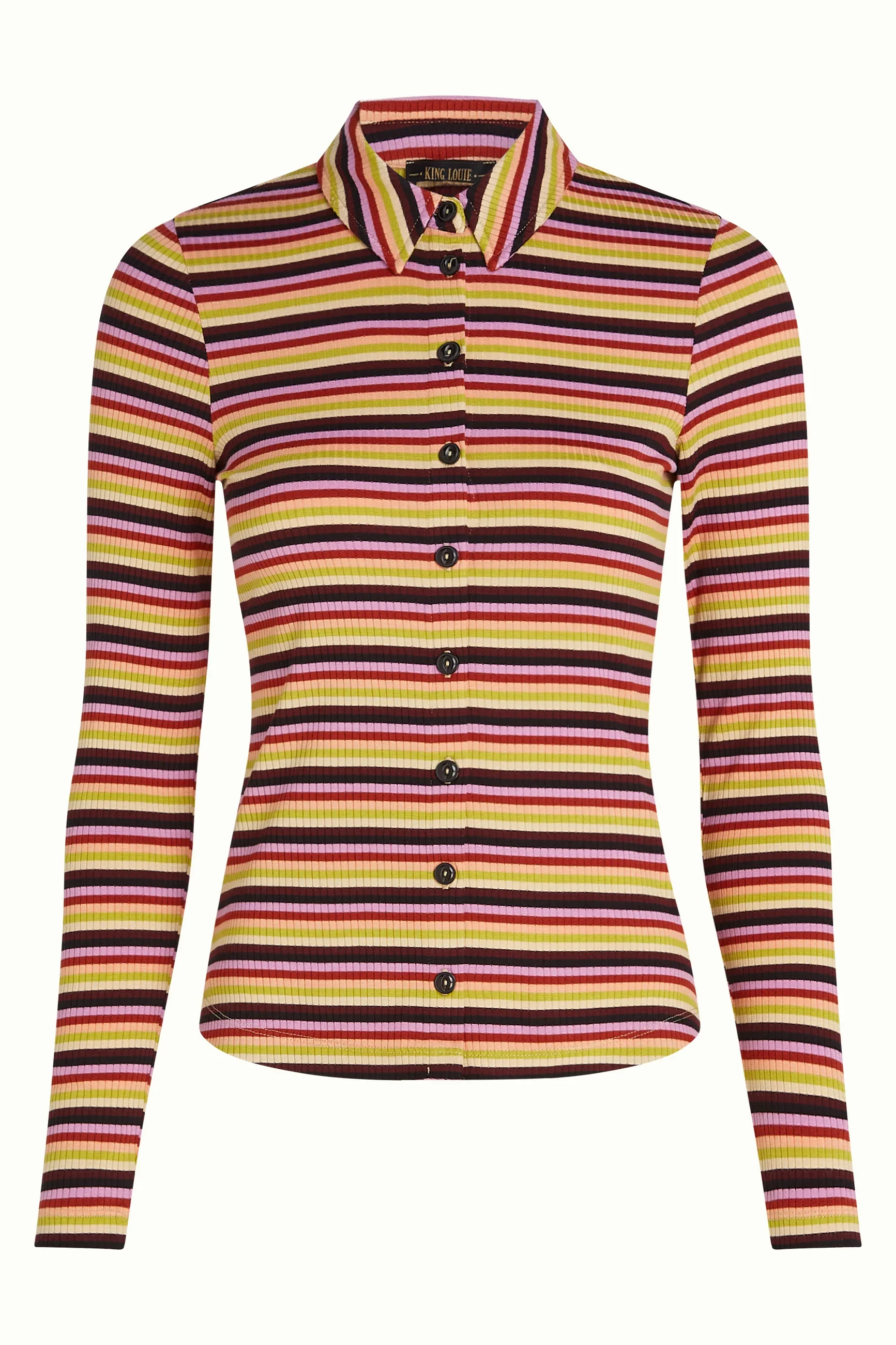 11024999_5 King Louie Blouse Josie Stripe Multi Color