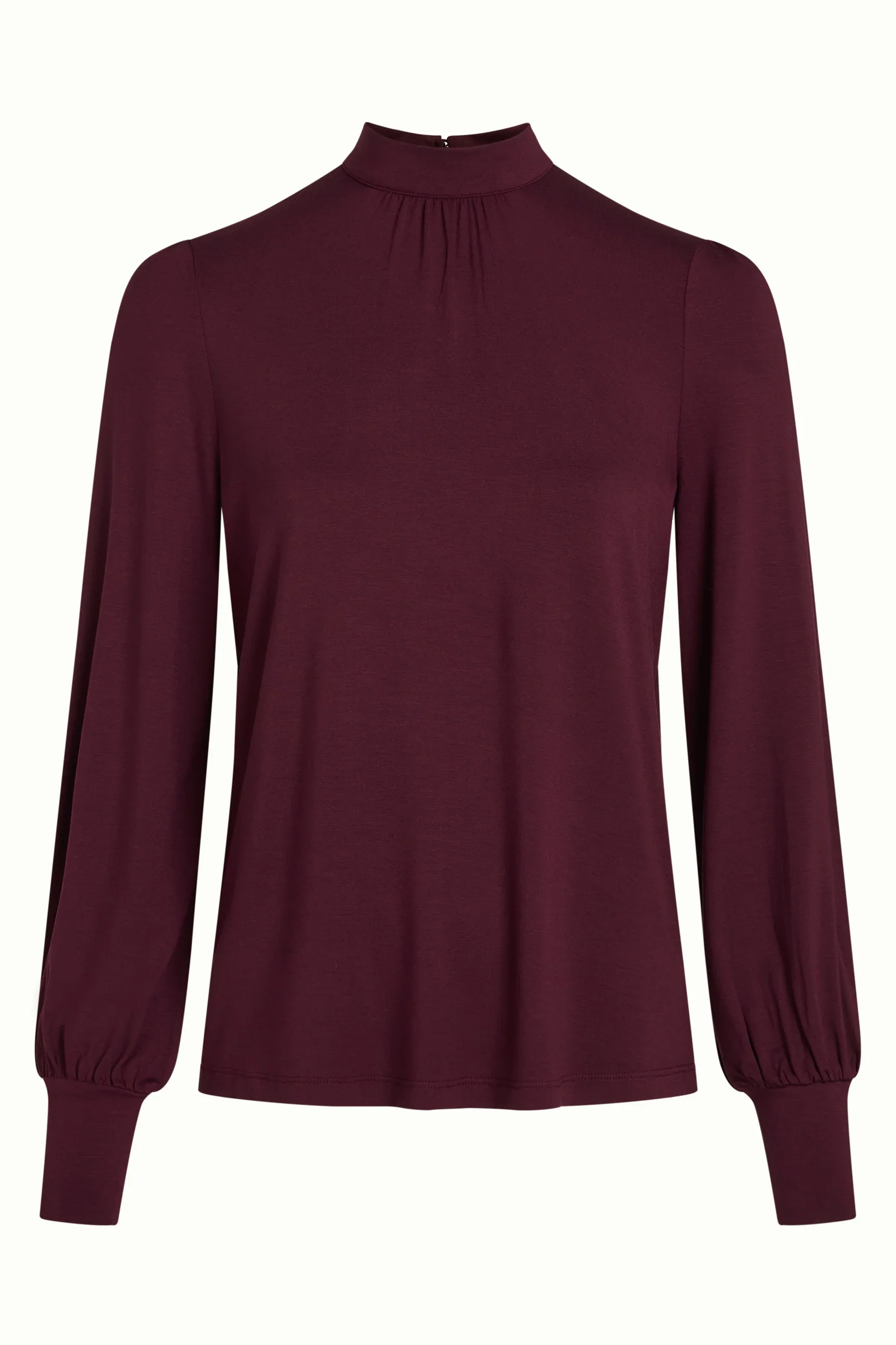 10939600_5 King Louie Phoebe Top Viscose Light Porto Red