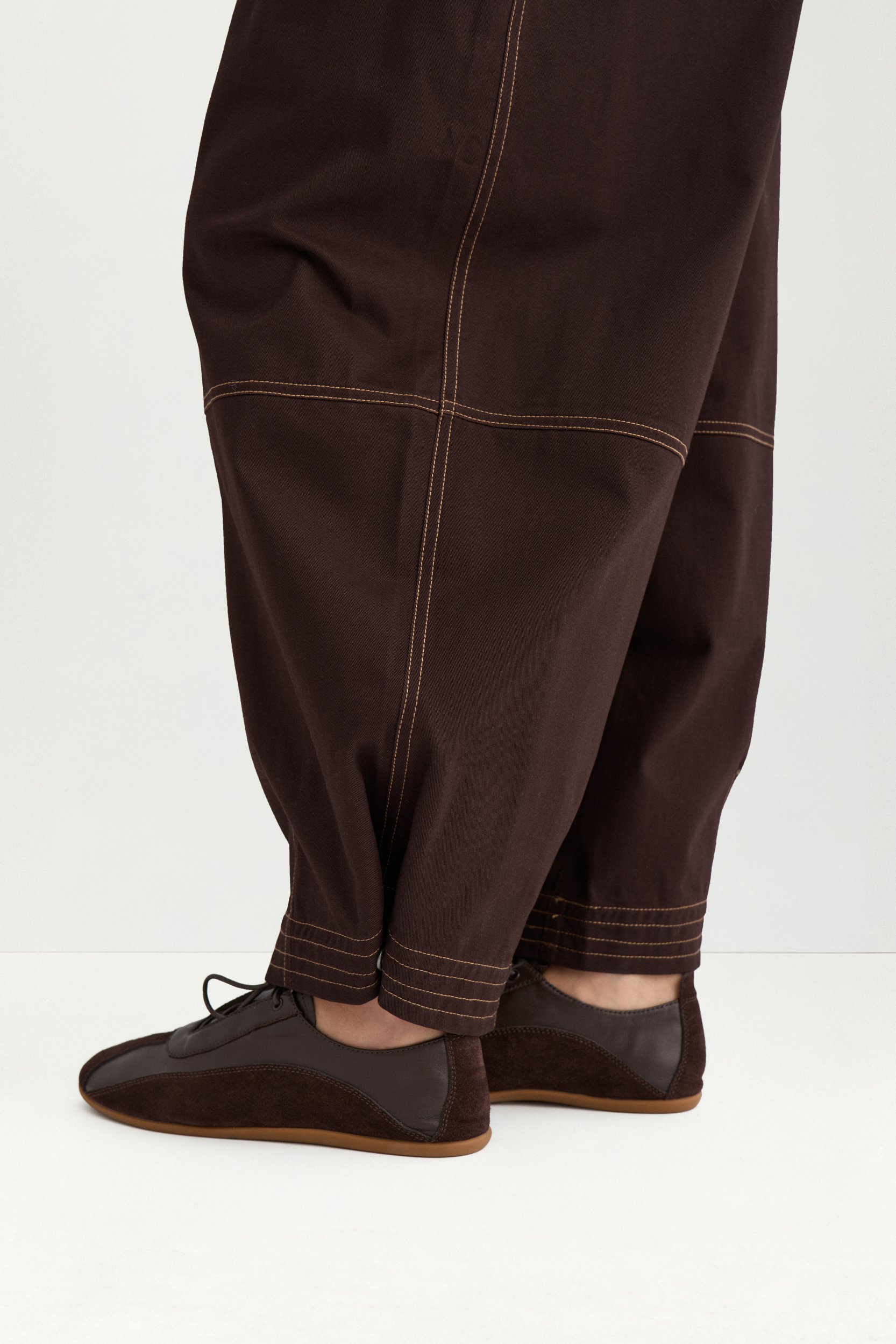 707538_5034_5 Nümph Nukatti Barrel Pants Chocolate Plum