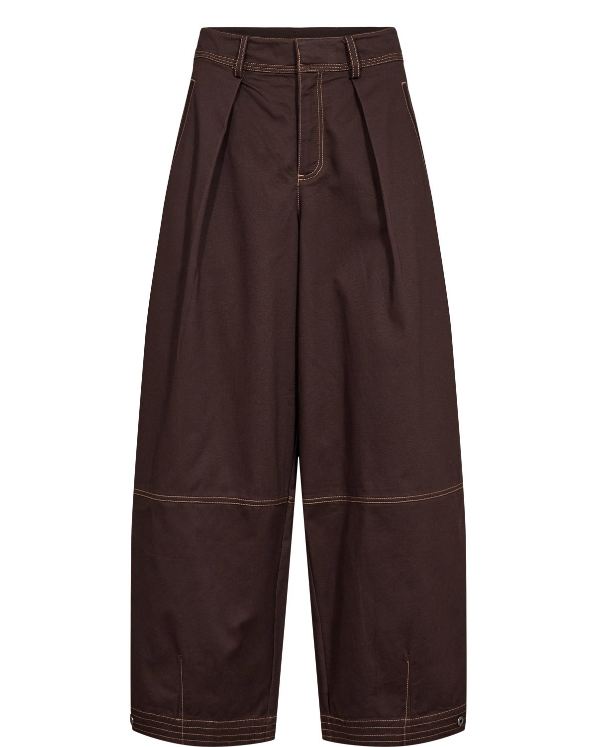 707538_5034_6 Nümph Nukatti Barrel Pants Chocolate Plum