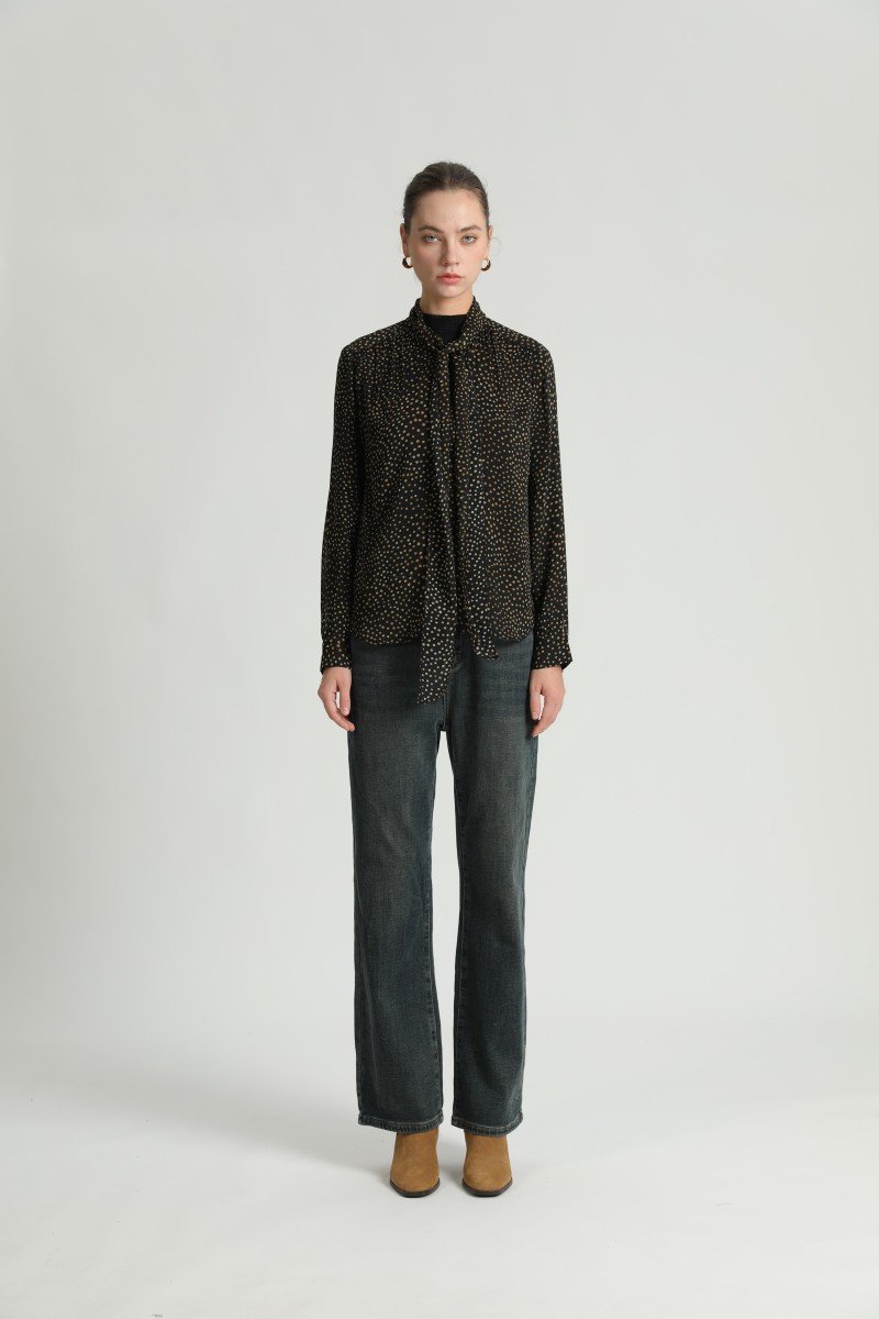 tiago-blouse-s26211280 See U Soon Tiago Shirt Black