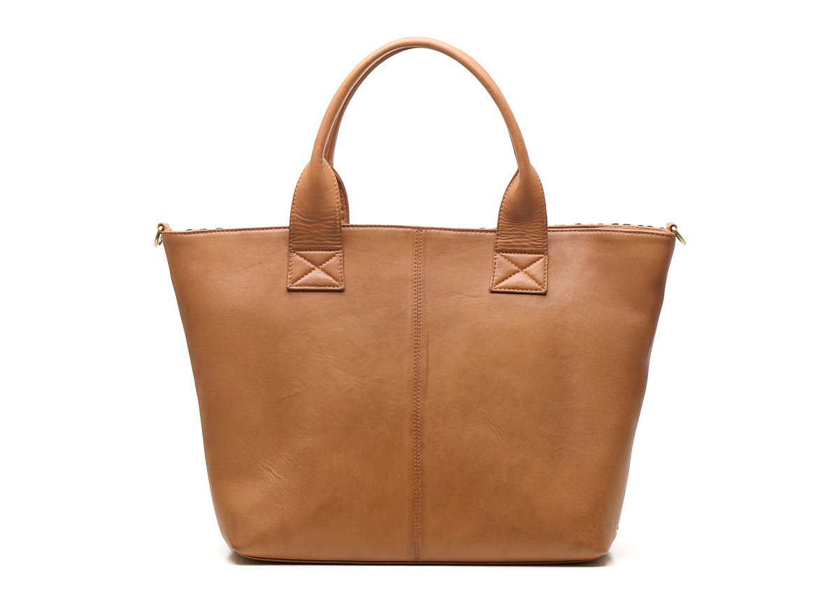 202614_33_2 Chabo Romio Jaquard Shopper met laptopvak 14 inch Cognac