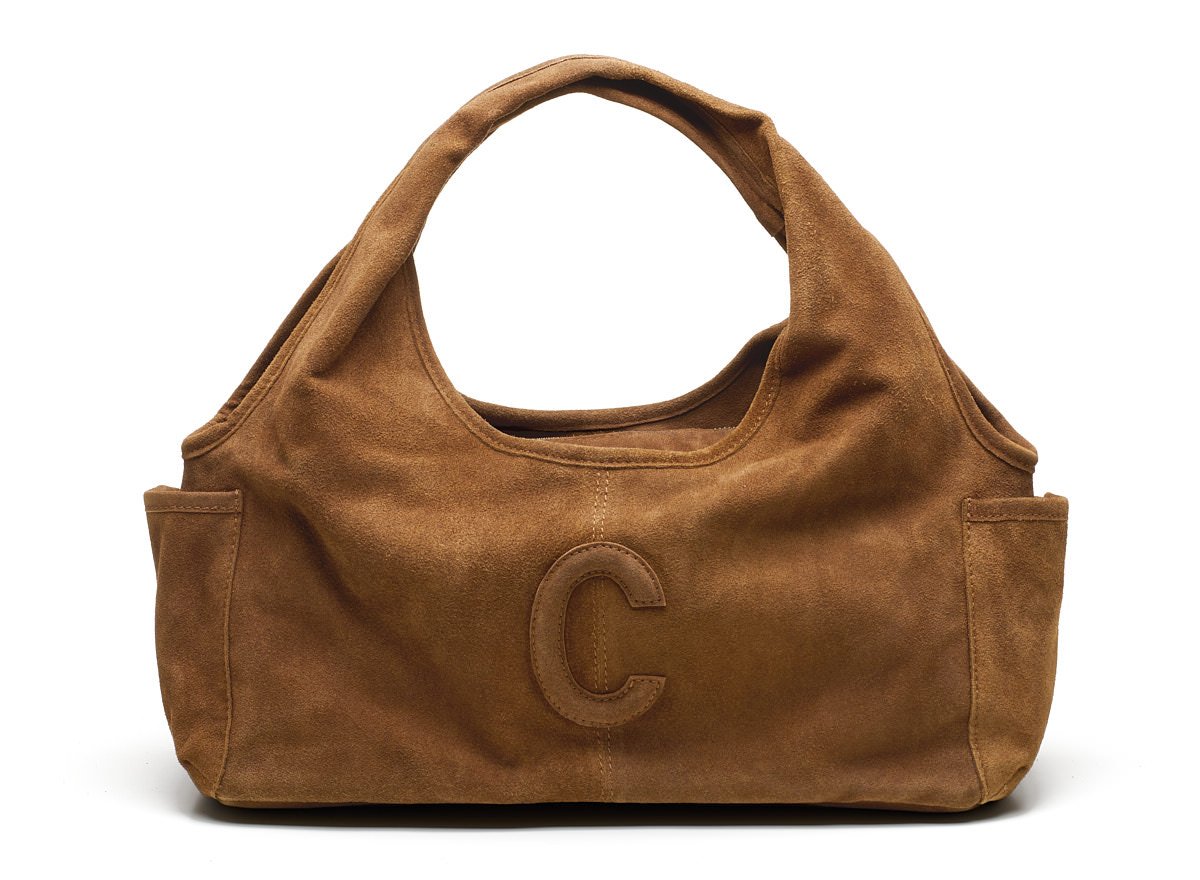 202640_29_2 Chabo Suede Sophie Mini Shopper Light Cognac