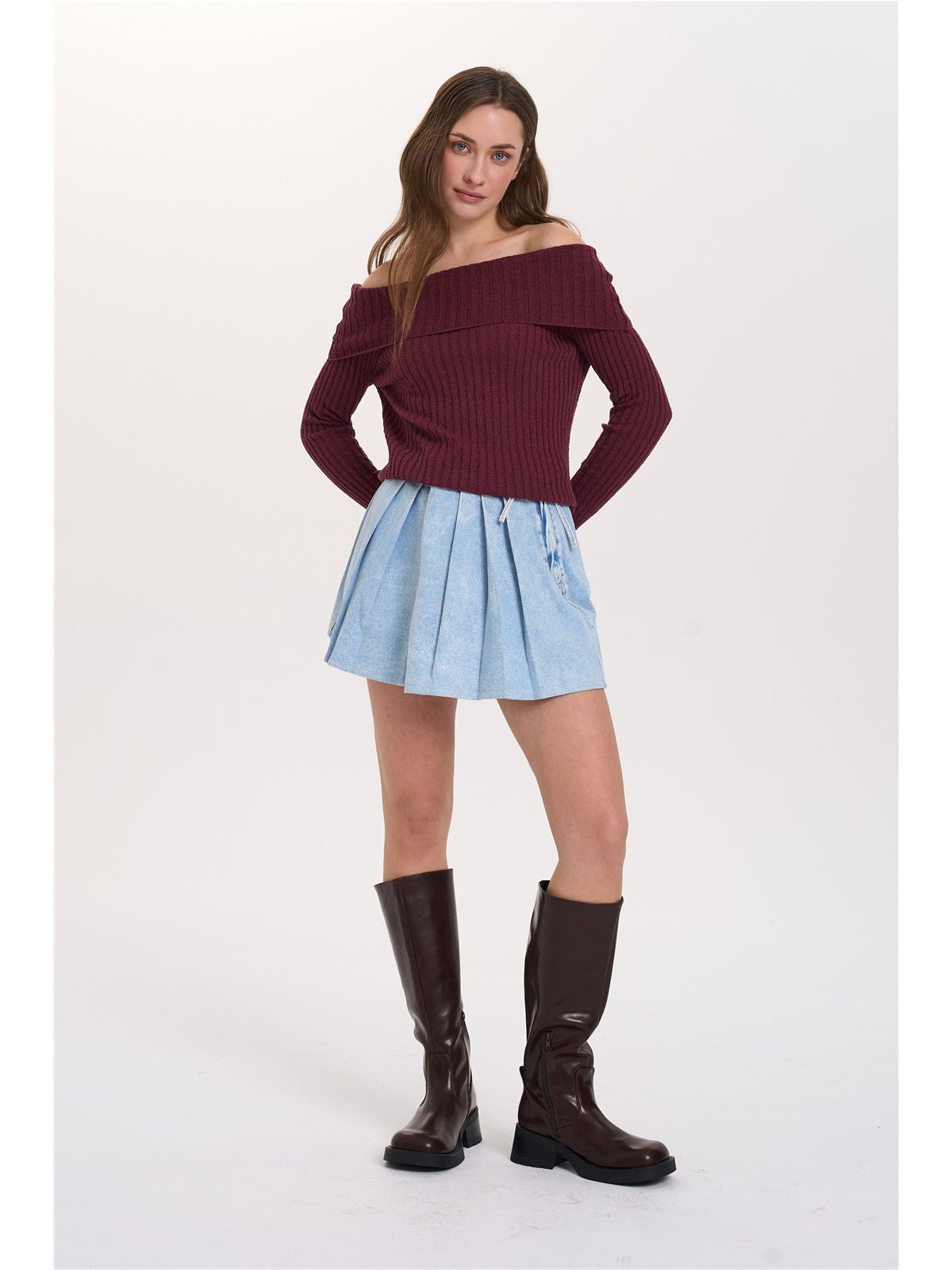 41411b_bor_3 24 Colours Pullover Bordeaux