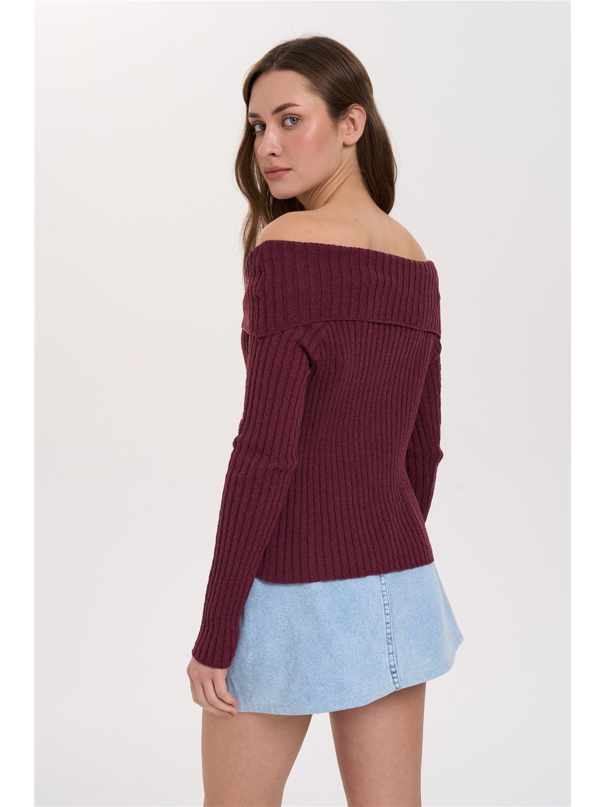 41411b_bor_4 24 Colours Pullover Bordeaux