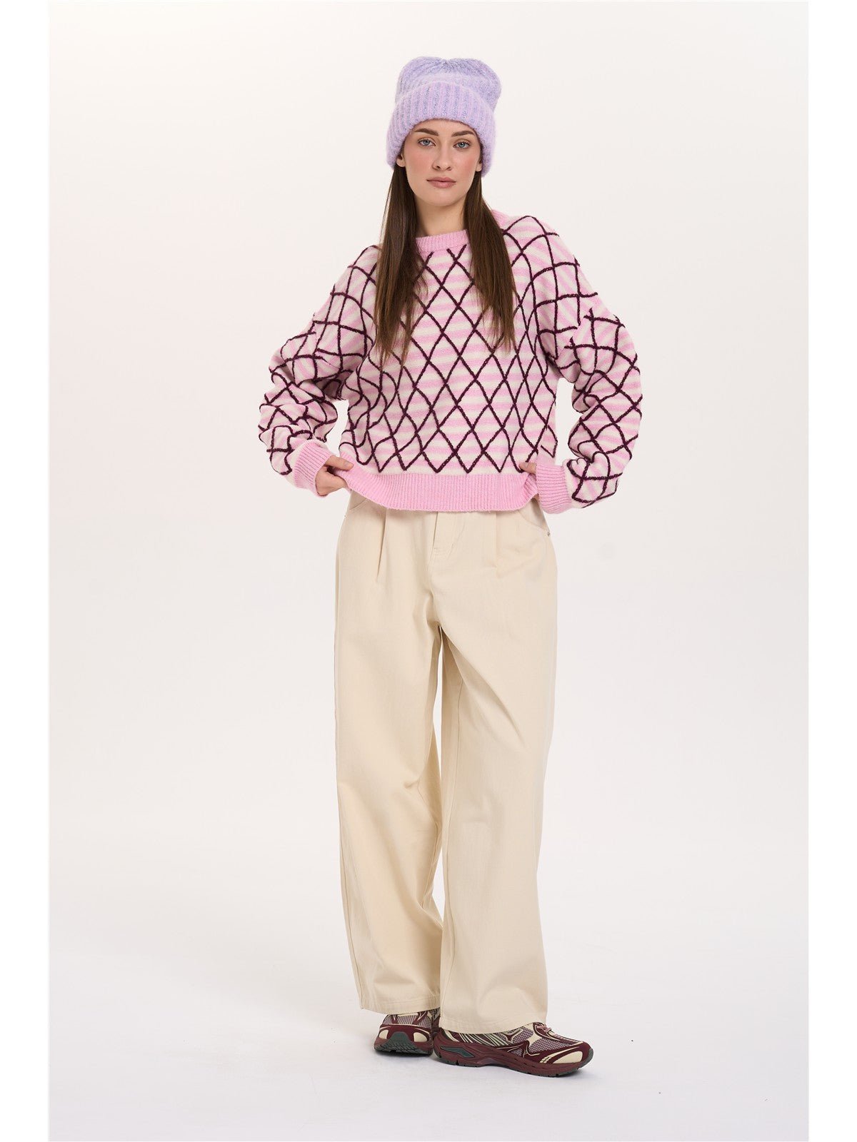 41419a_bor_1 24 Colours Pullover Bordeaux