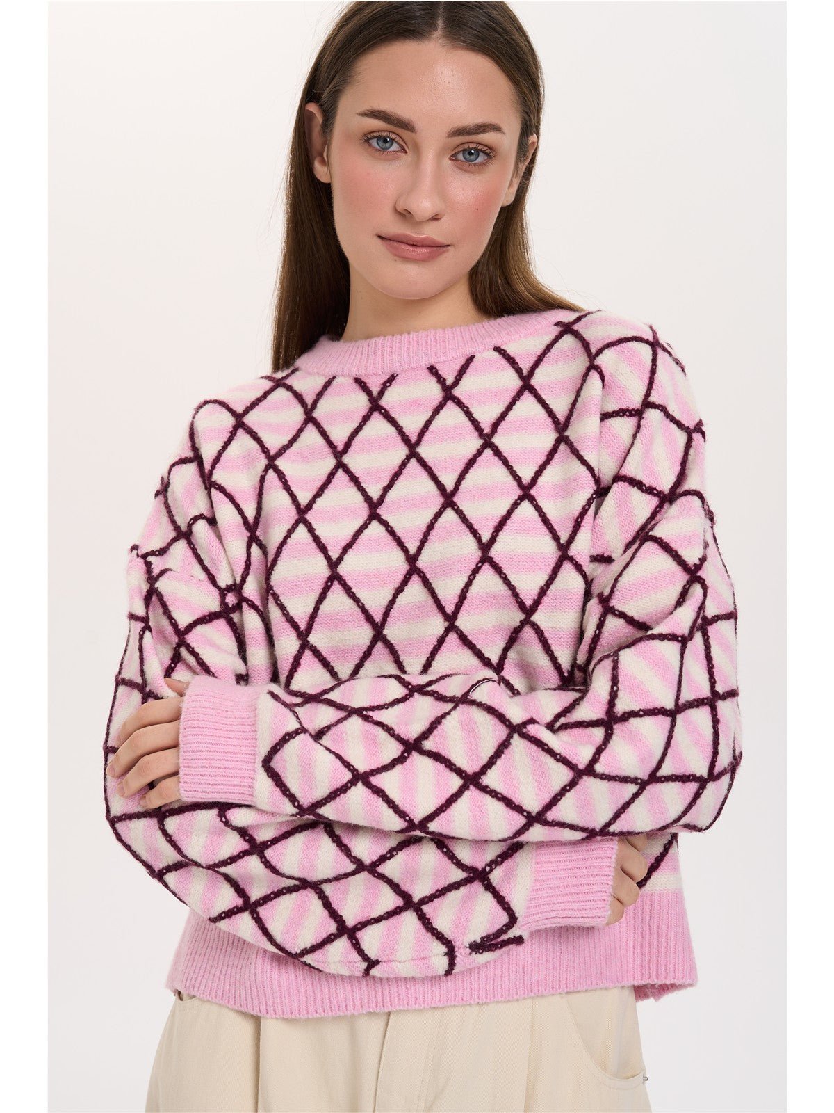 41419a_bor_3 24 Colours Pullover Bordeaux