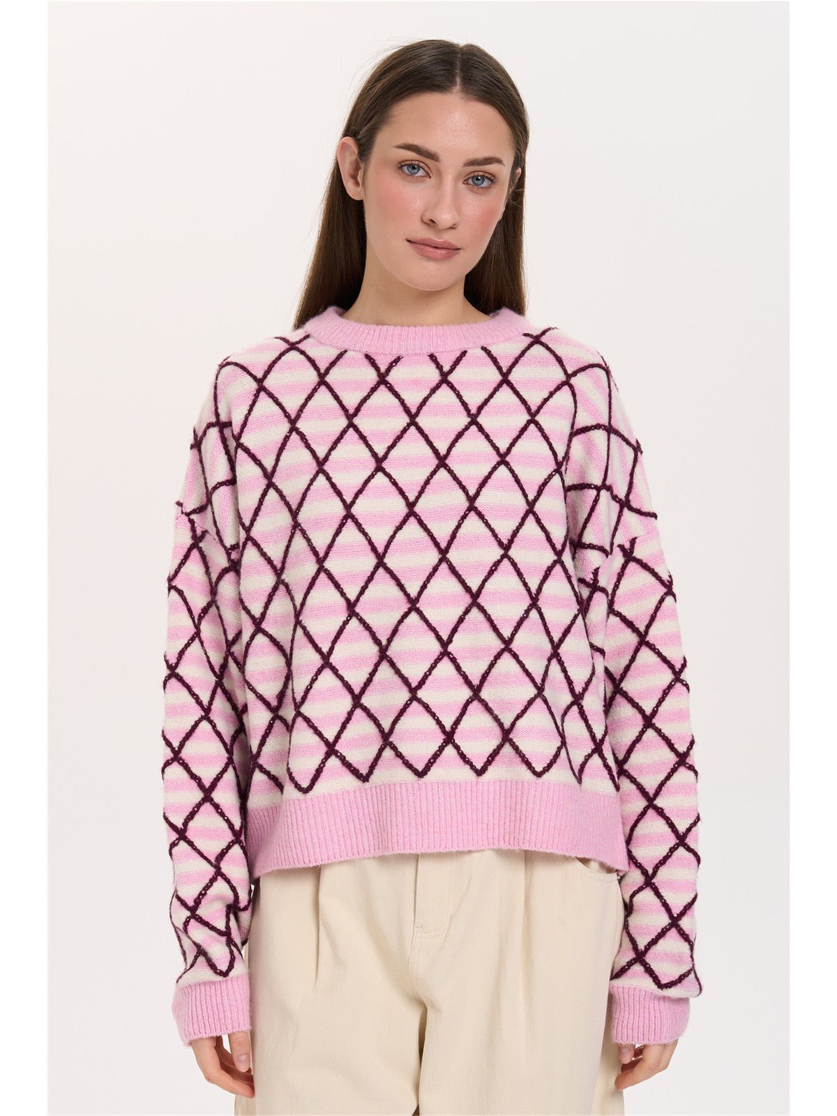 41419a_bor_4 24 Colours Pullover Bordeaux
