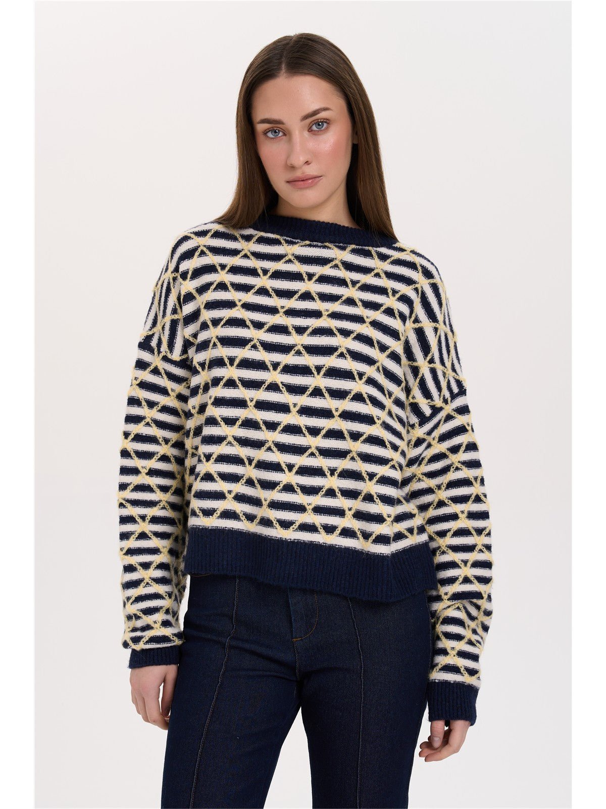 41419b_gel_1 24 Colours Pullover Yellow