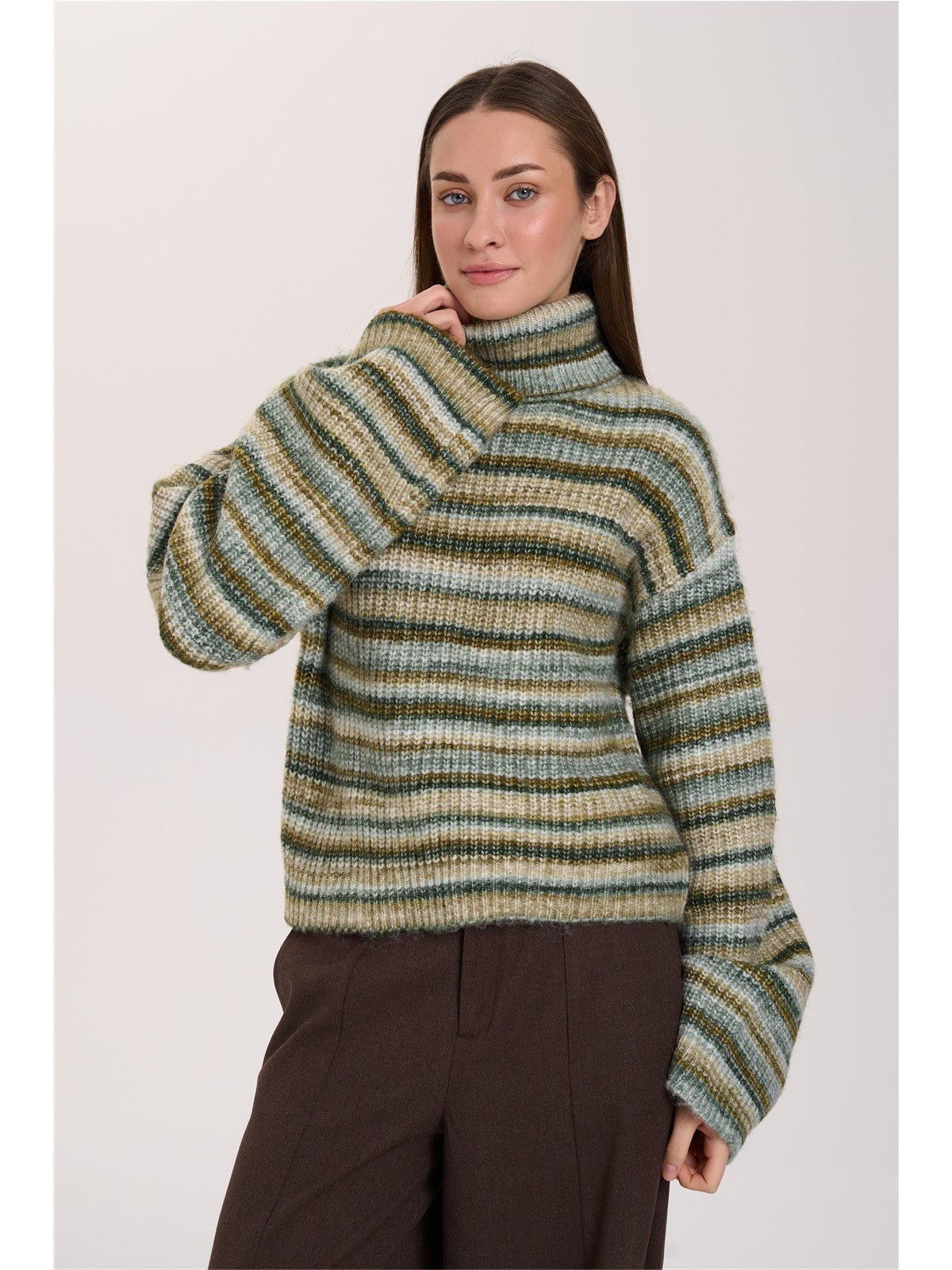 41423a_gr_1 24 Colours Pullover Green