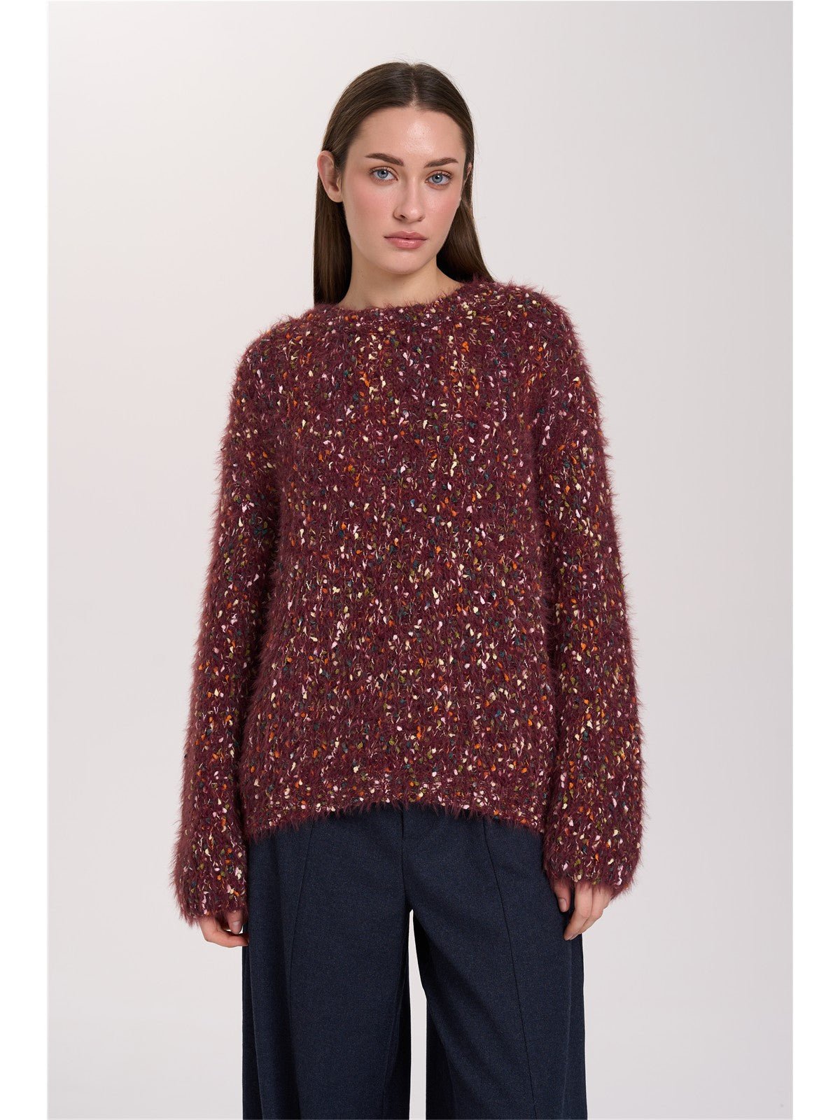 41452b_bor_1 24 Colours Pullover Bordeaux