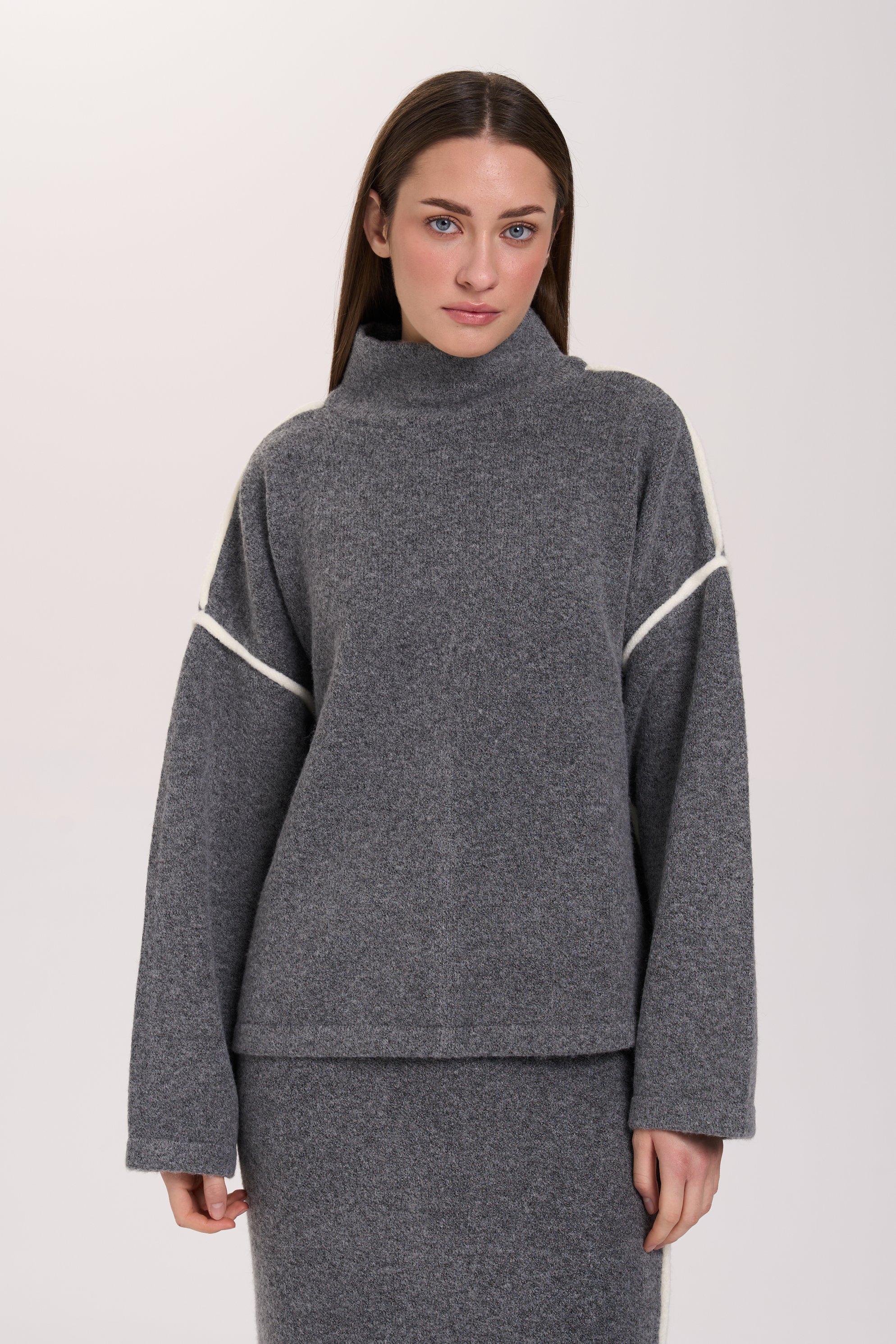 41380_gra_1 24 Colours Pullover Grey