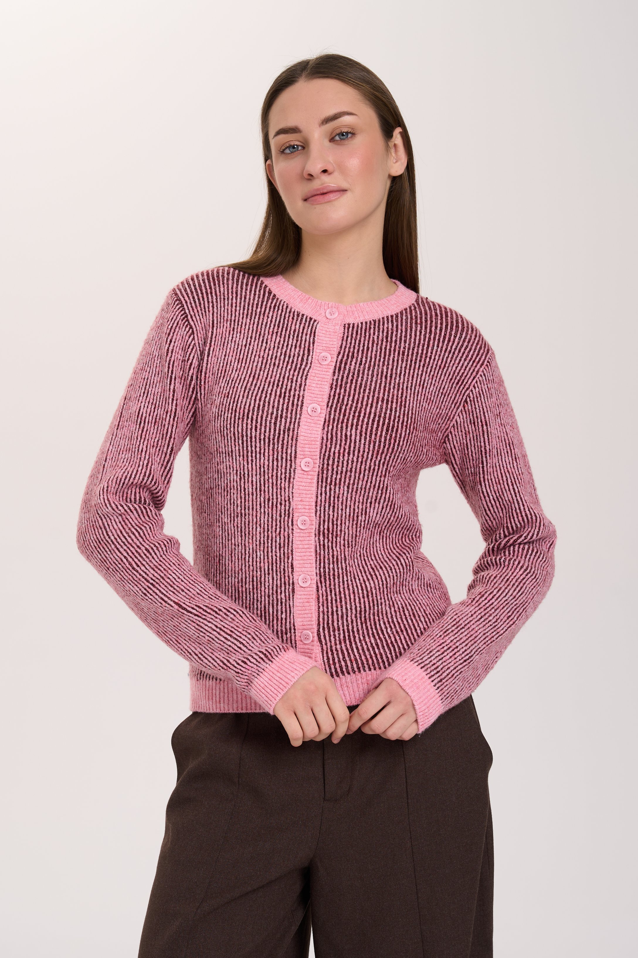 41389a_rse_1 24 Colours Cardigan Rose