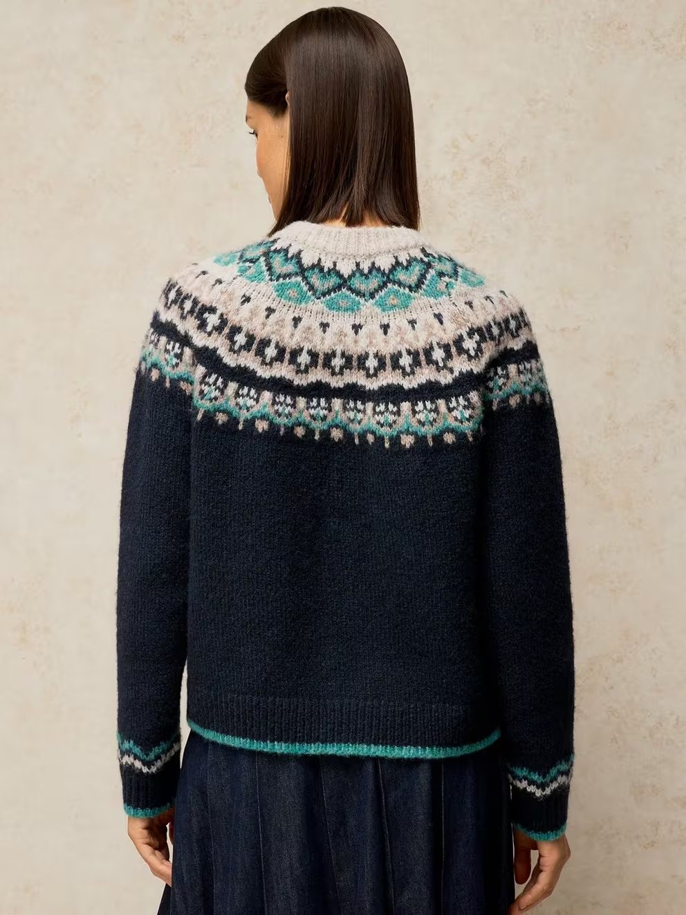 447453-NAVY_MULTI-MB White Stuff Flora Fairile Cardi Navy Multi