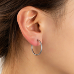 Day & Eve Hoop - 2.5x14 mm - RH