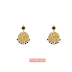 Day&Eve Small Stones Dangle - 14K + black