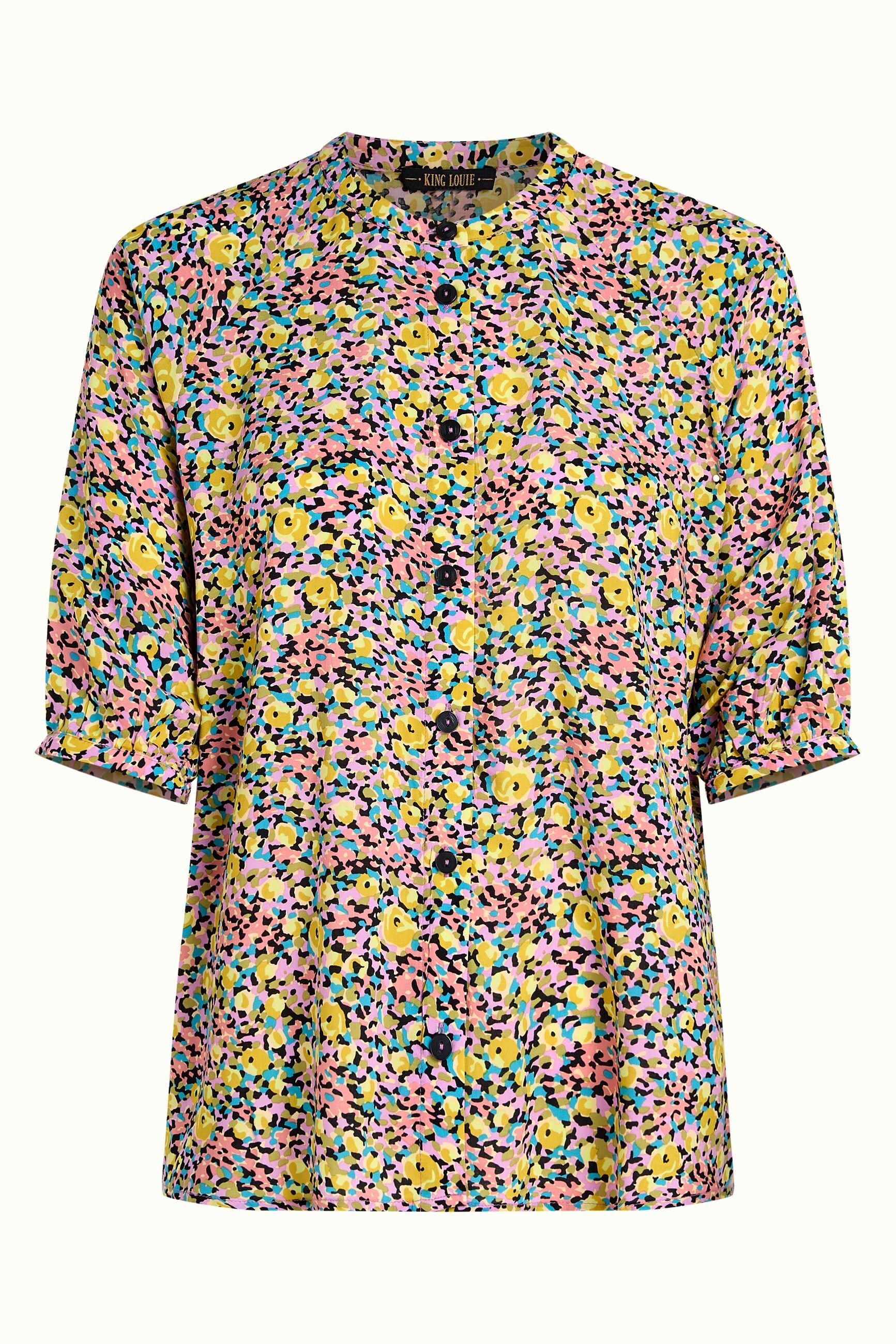 King Louie Cybil Blouse Mouche Woven