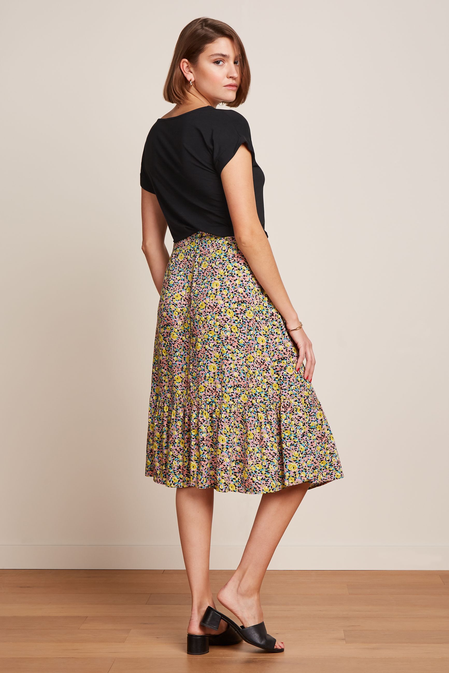 King Louie Esme Skirt Mouche Woven