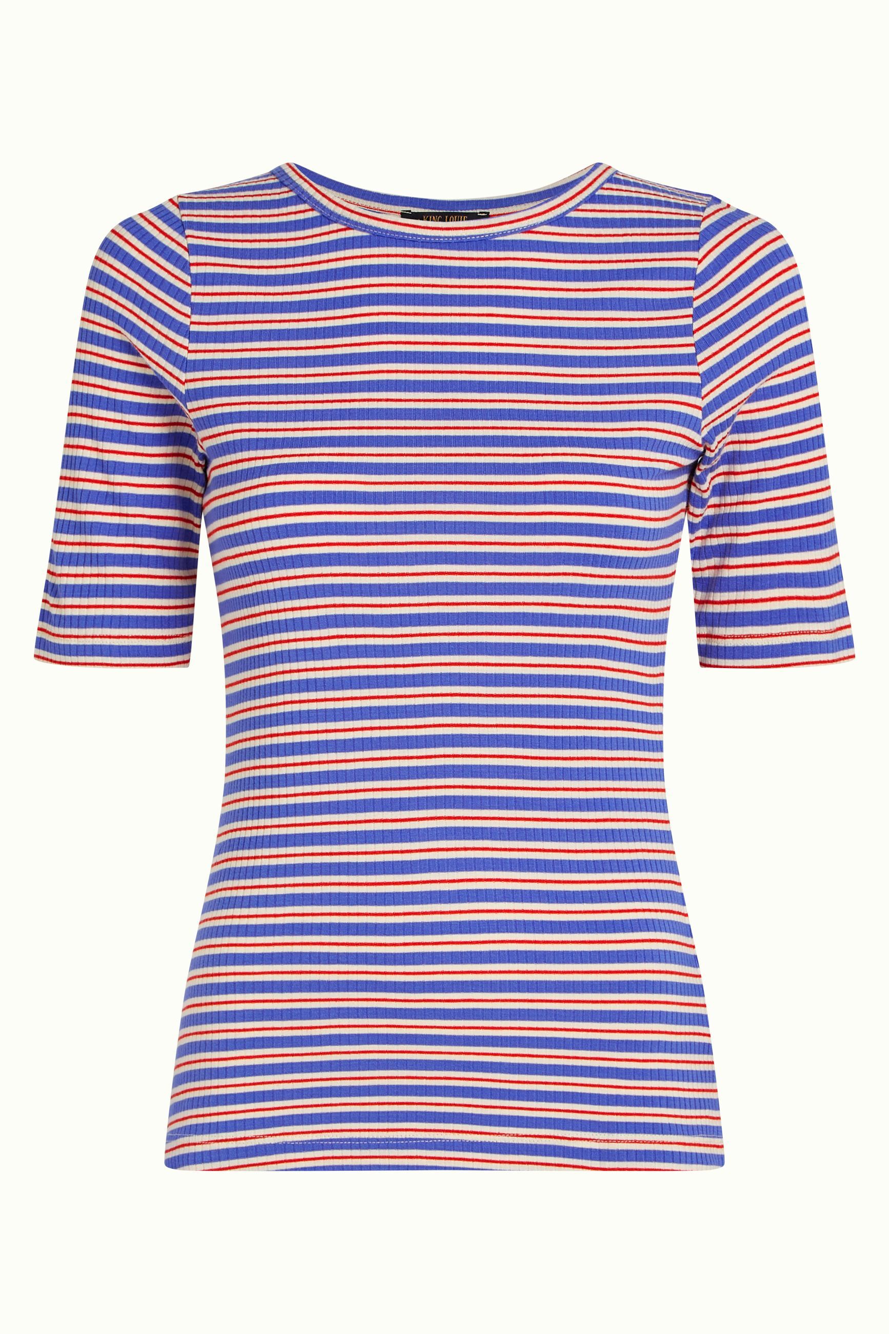 King Louie Lili Tee Surf Stripe