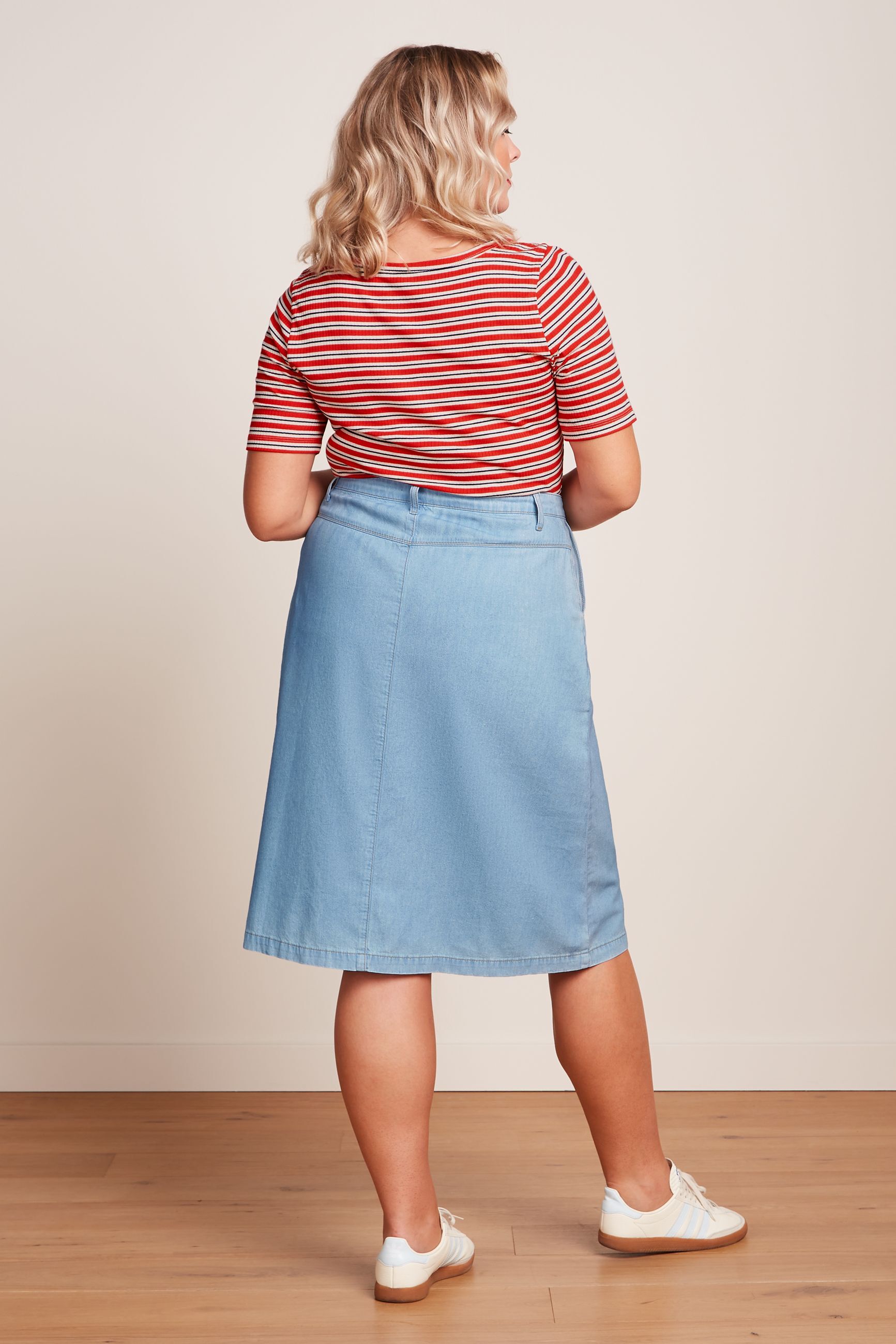 King Louie Lili Tee Surf Stripe