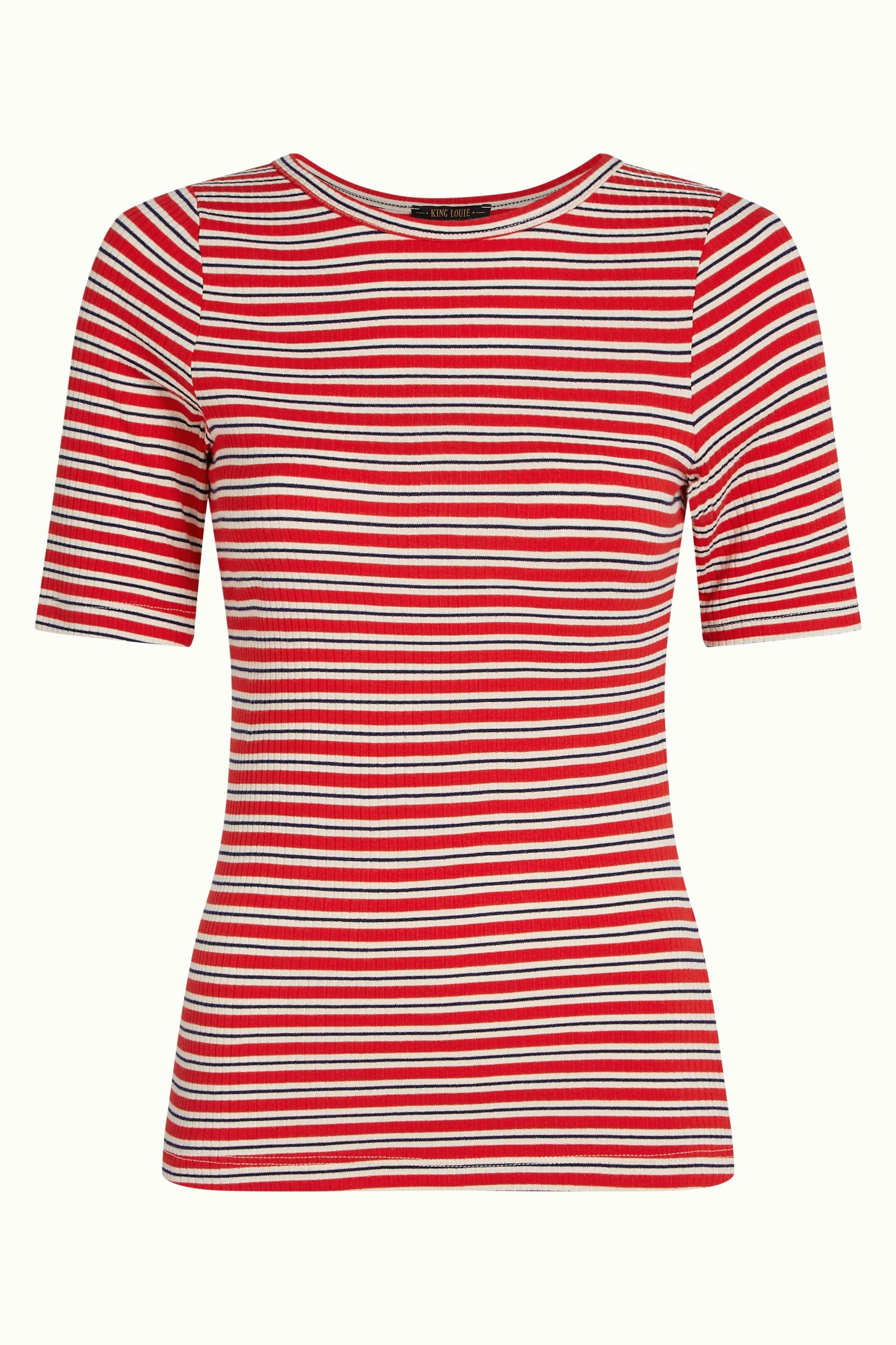 King Louie Lili Tee Surf Stripe