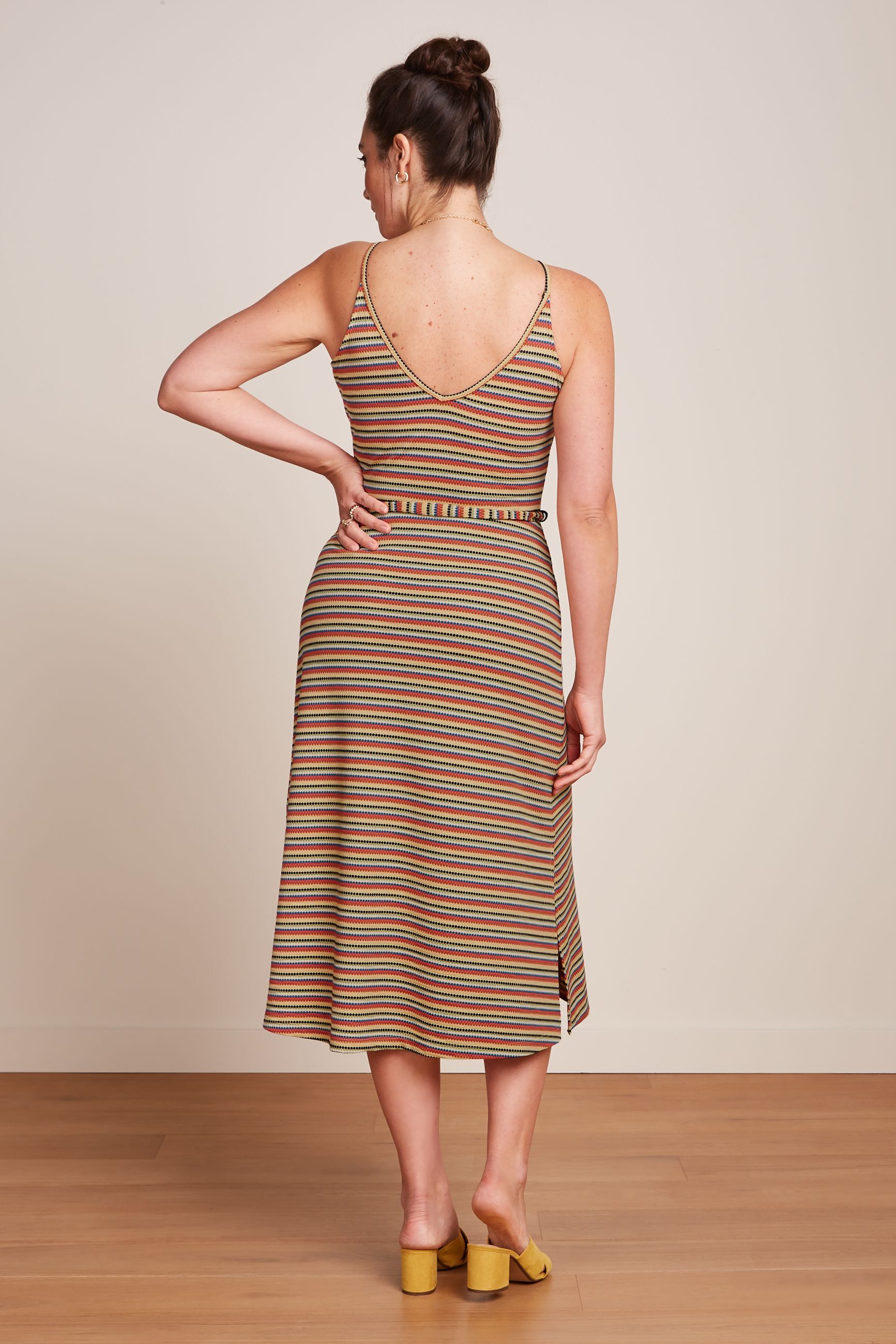 King Louie Hazel Dress Beebop Stripe