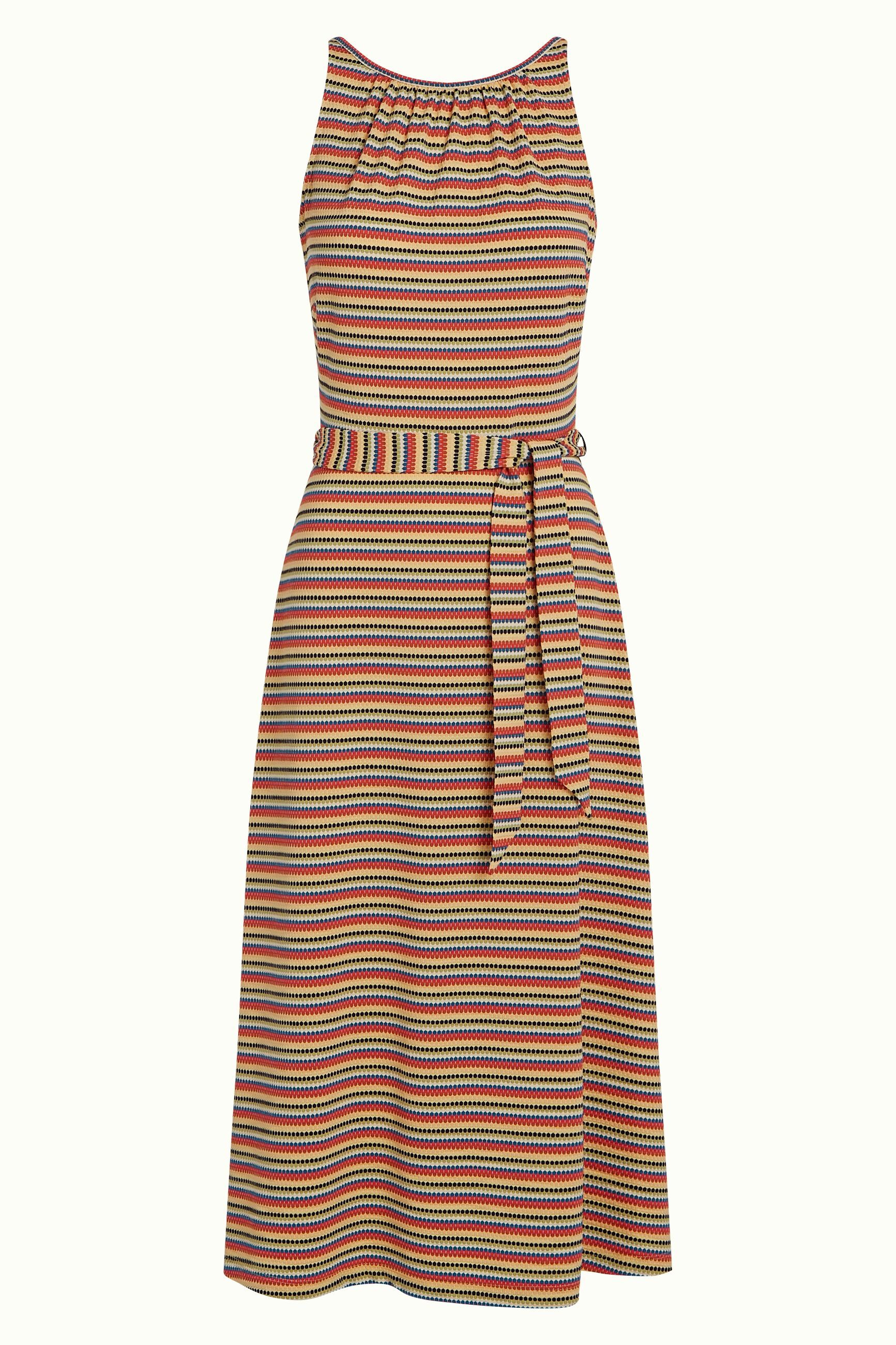 King Louie Hazel Dress Beebop Stripe