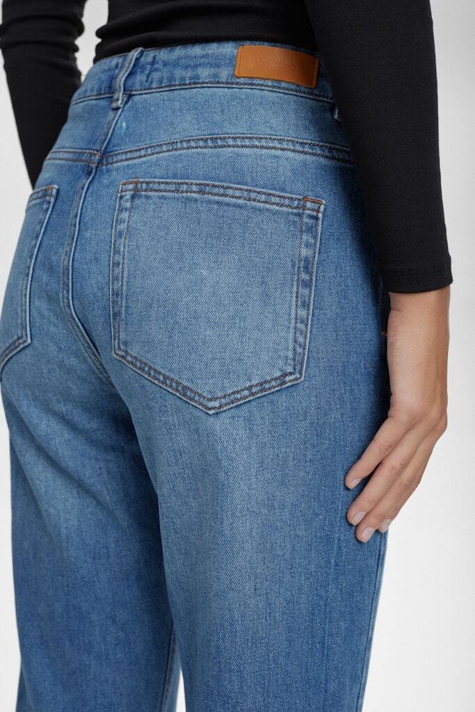 Nümph NULONDON JEANS LONG Med. Blue Washed Denim