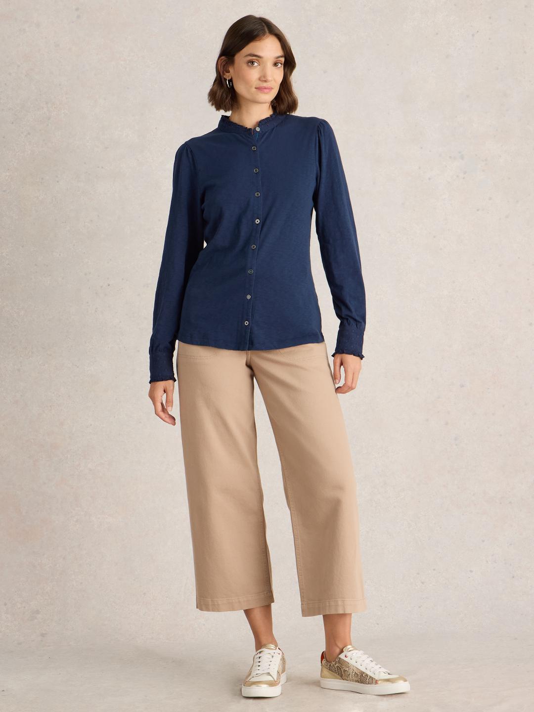White Stuff JESSICA SHIRT DARK NAVY