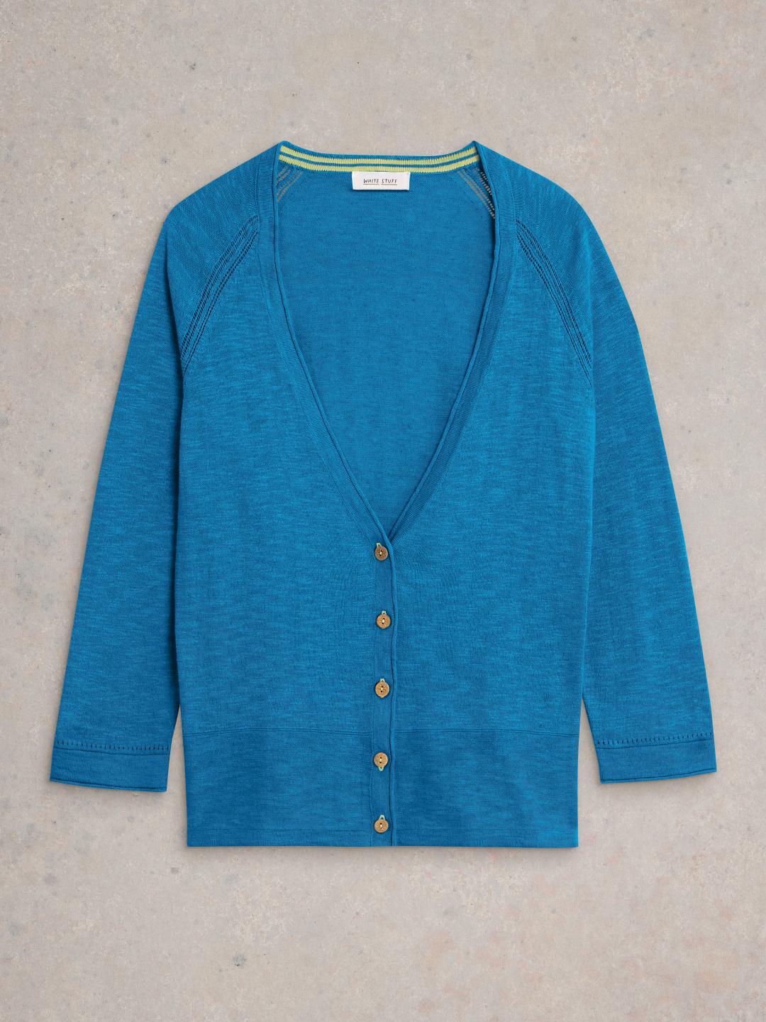 White Stuff NARIA CARDI BRT BLUE