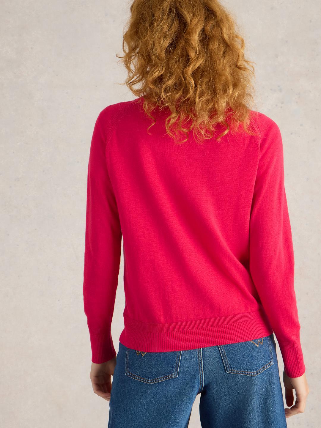 443069-BRT_PINK-MB White Stuff LULU CARDI BRT PINK