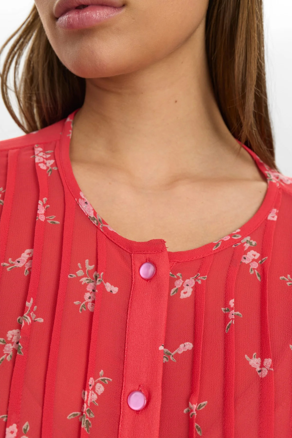 Nümph NUFELICITY BLOUSE Geranium