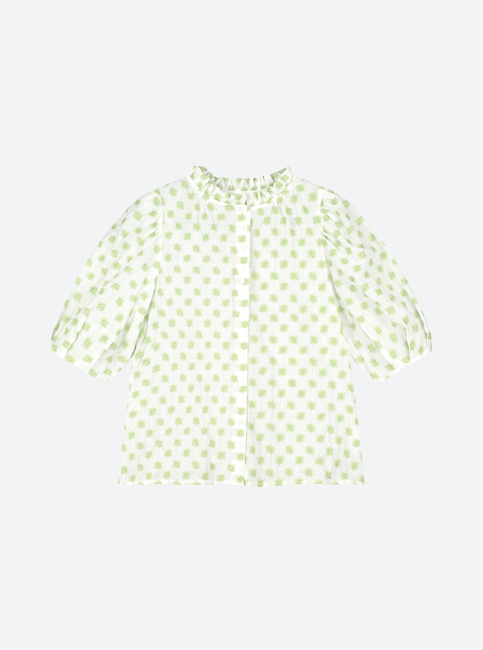 Nous Sommes Labels Farie Top Light Green