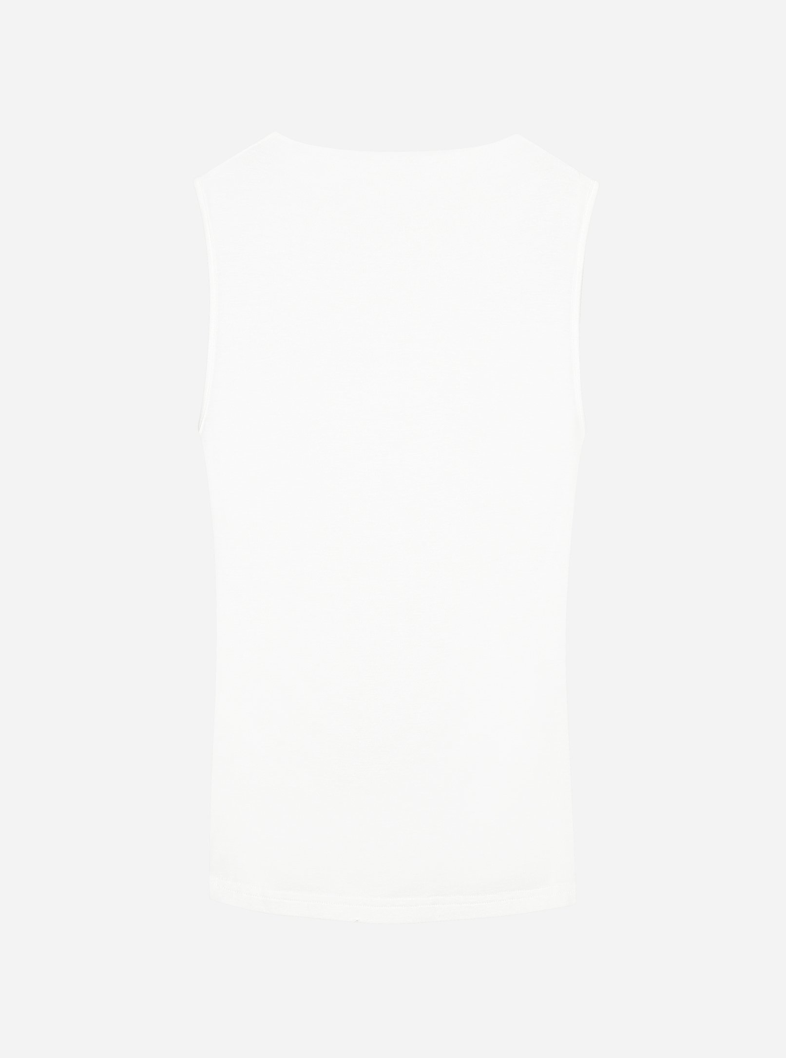 NO-DW23001_White_Back Nous Sommes Labels Edie SL Top (SS) White