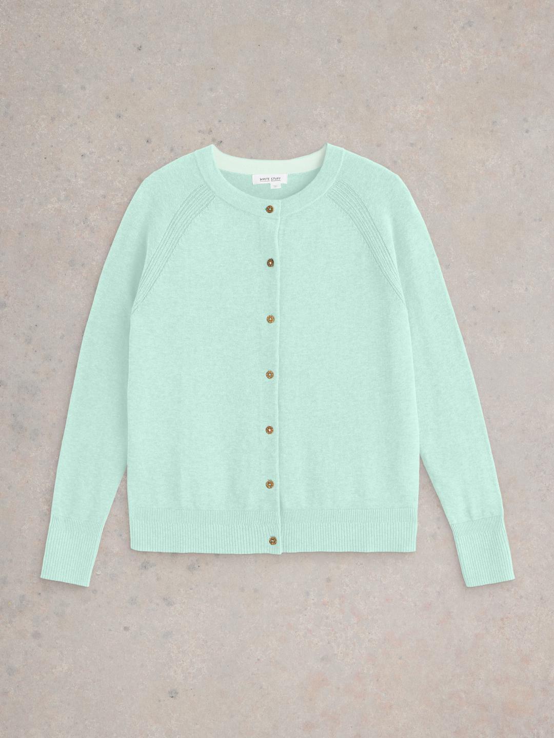 White Stuff LULU CARDI LGT BLUE