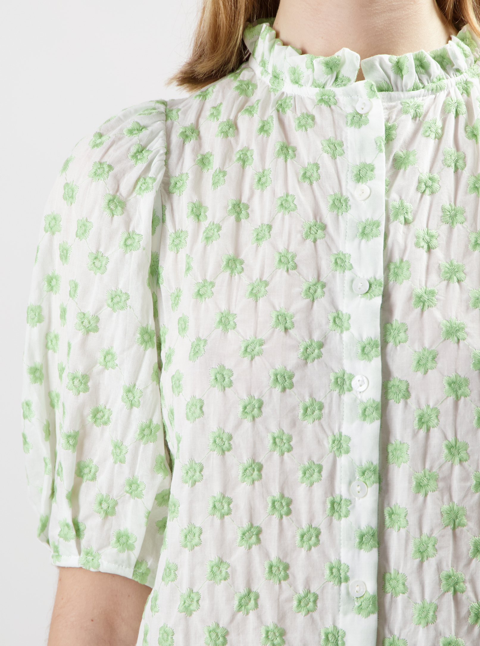 Nous Sommes Labels Farie Top Light Green
