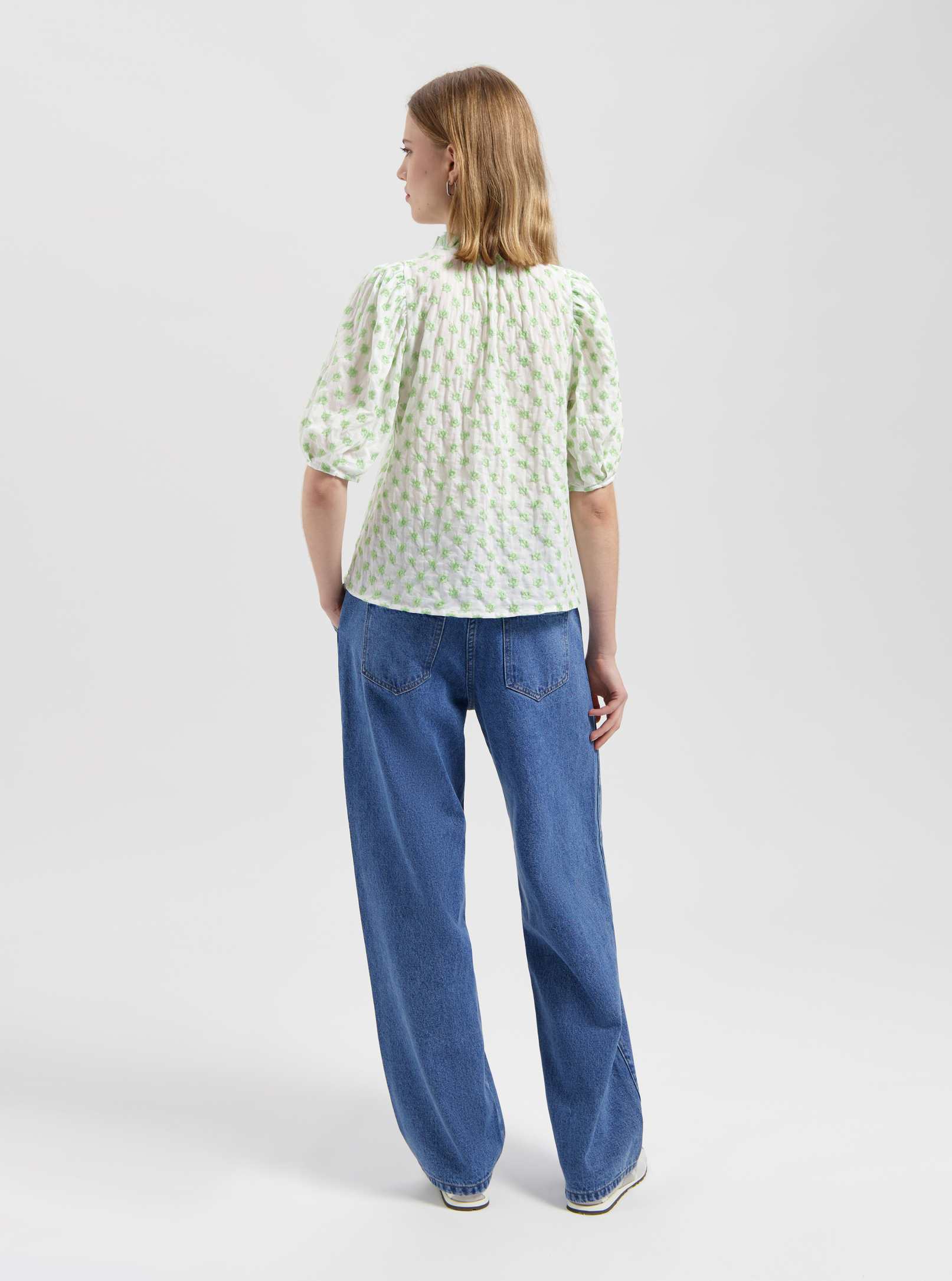 Nous Sommes Labels Farie Top Light Green