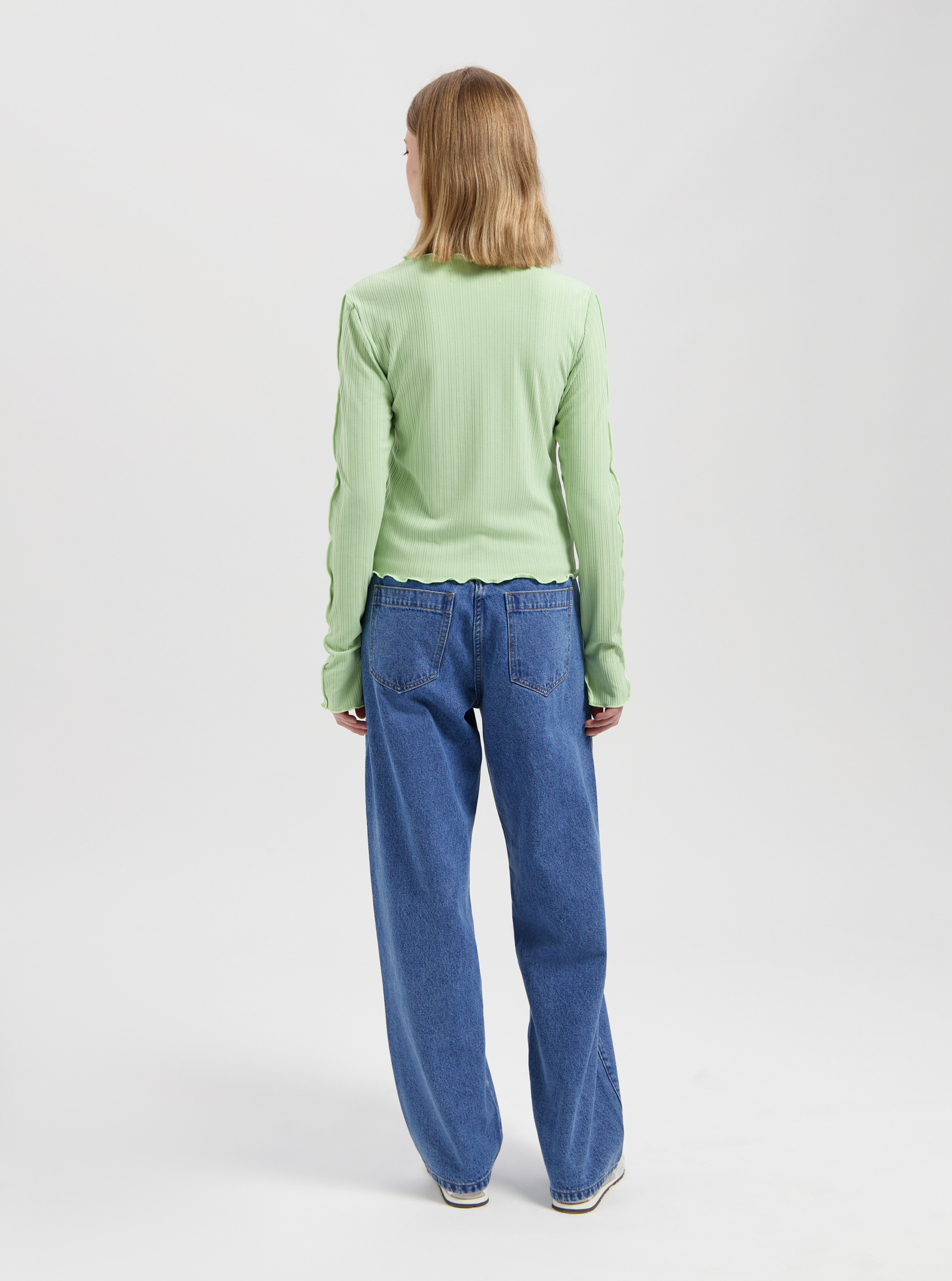 Nous Sommes Labels Shannie Top Light Green